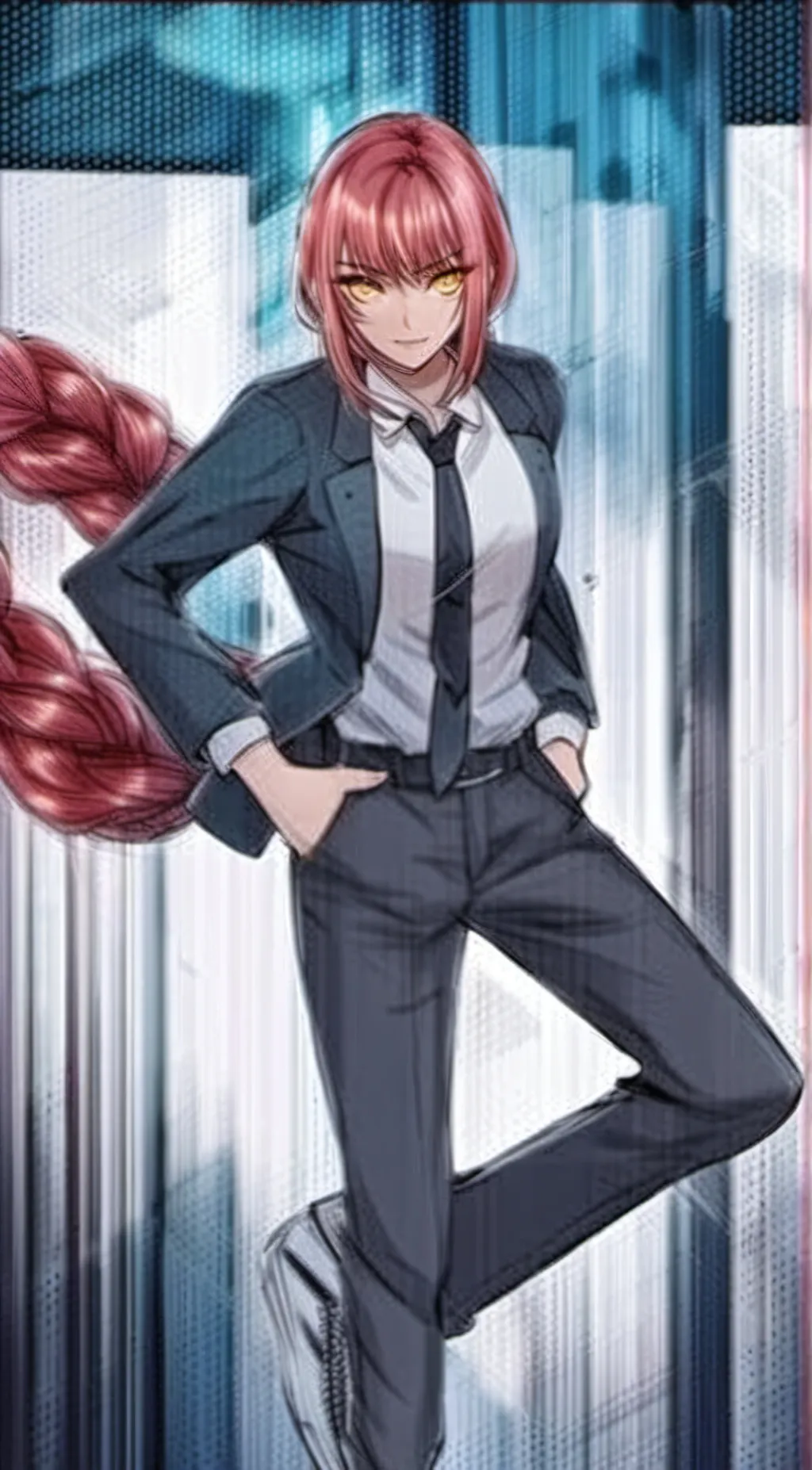 ai character: makima background