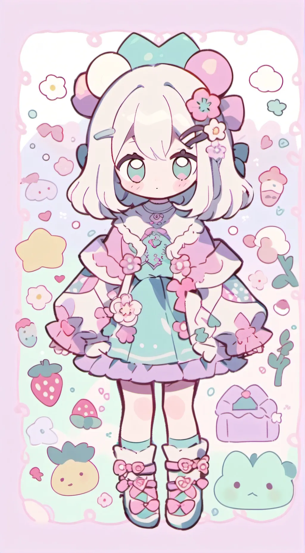 ai character: Murder drones prom background