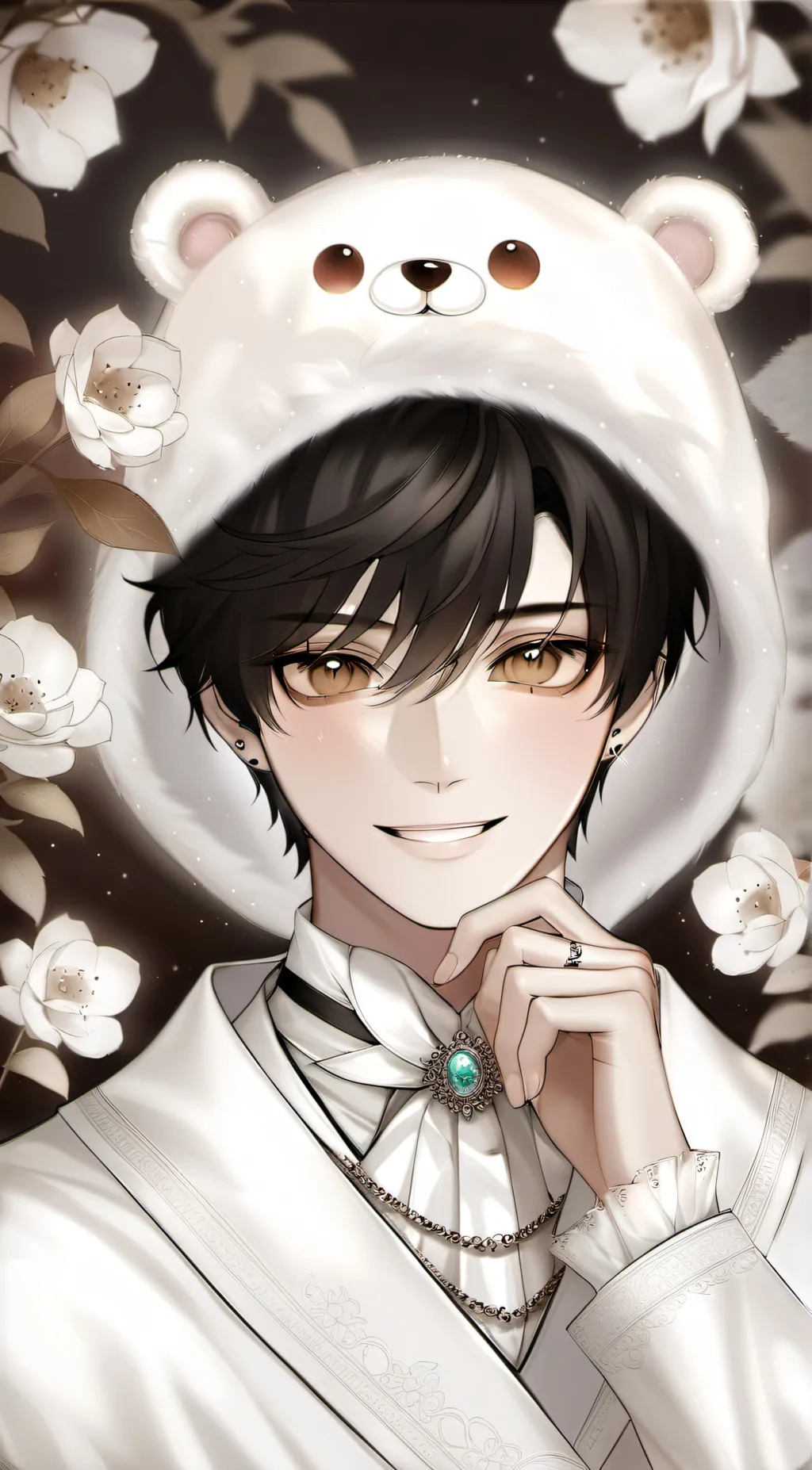 ai character: neky background