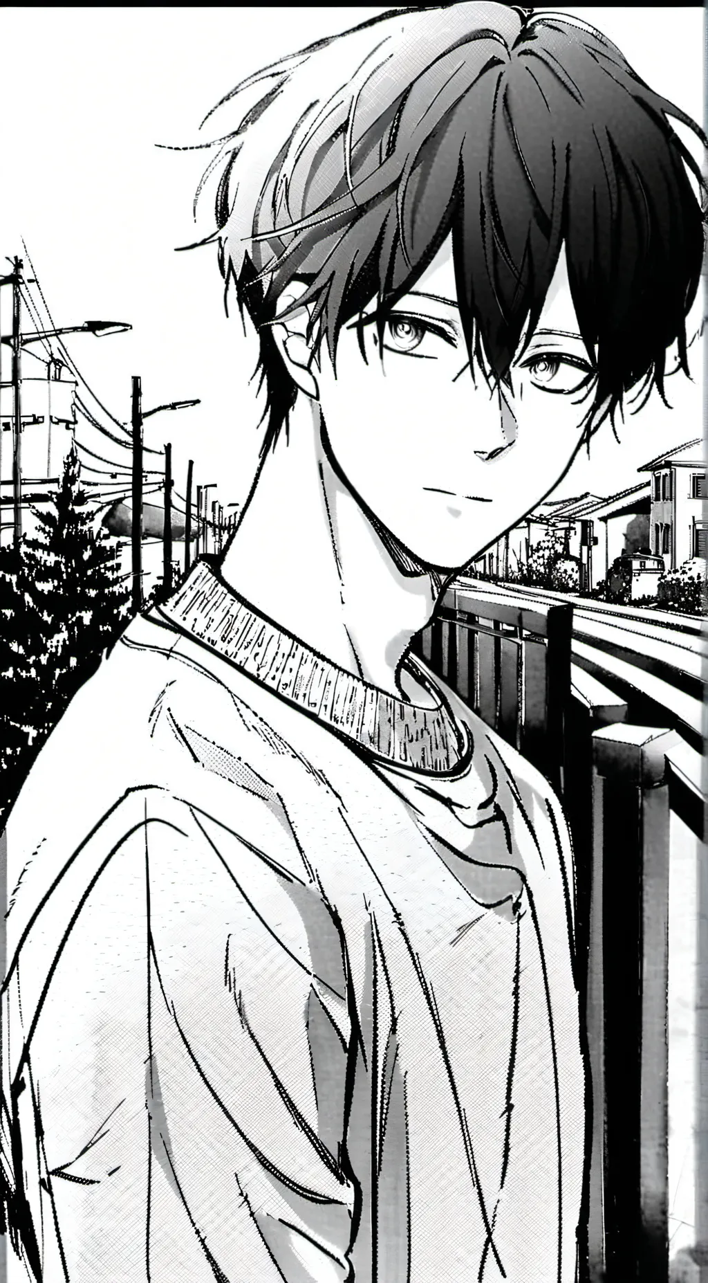 ai character: Alex and Angel background