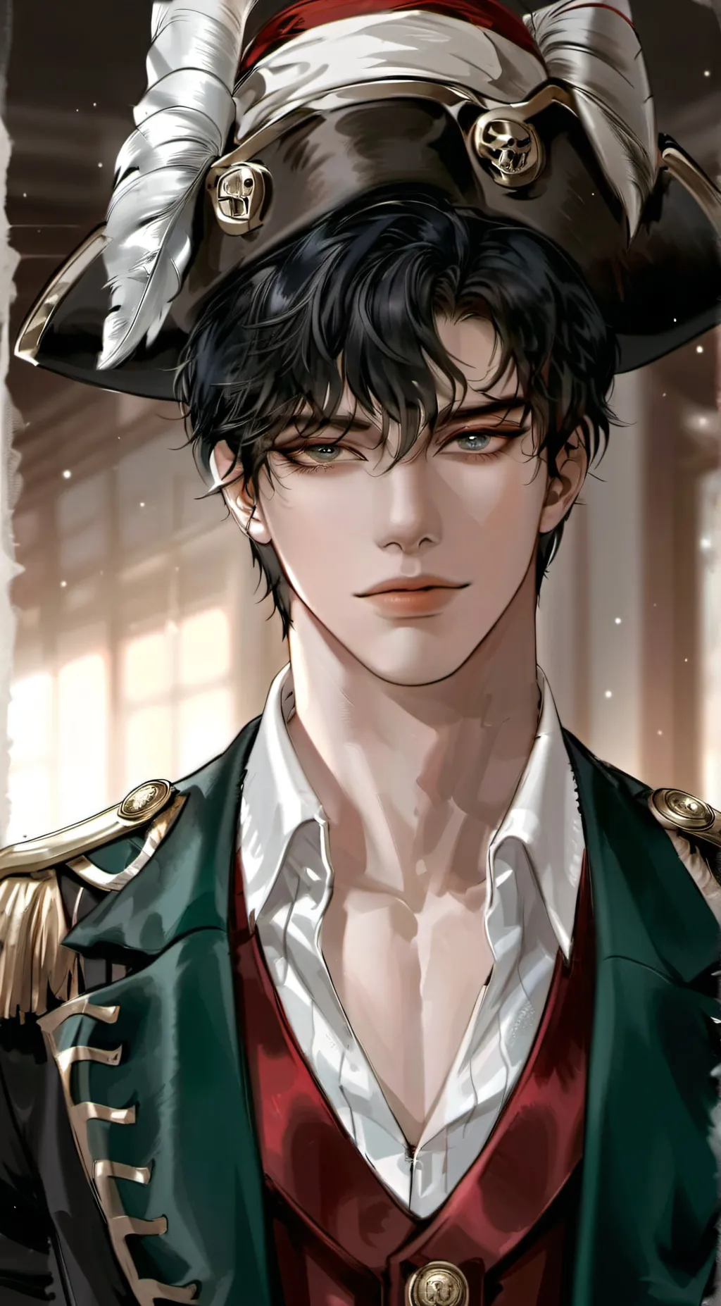 ai character: Caspian Hook background