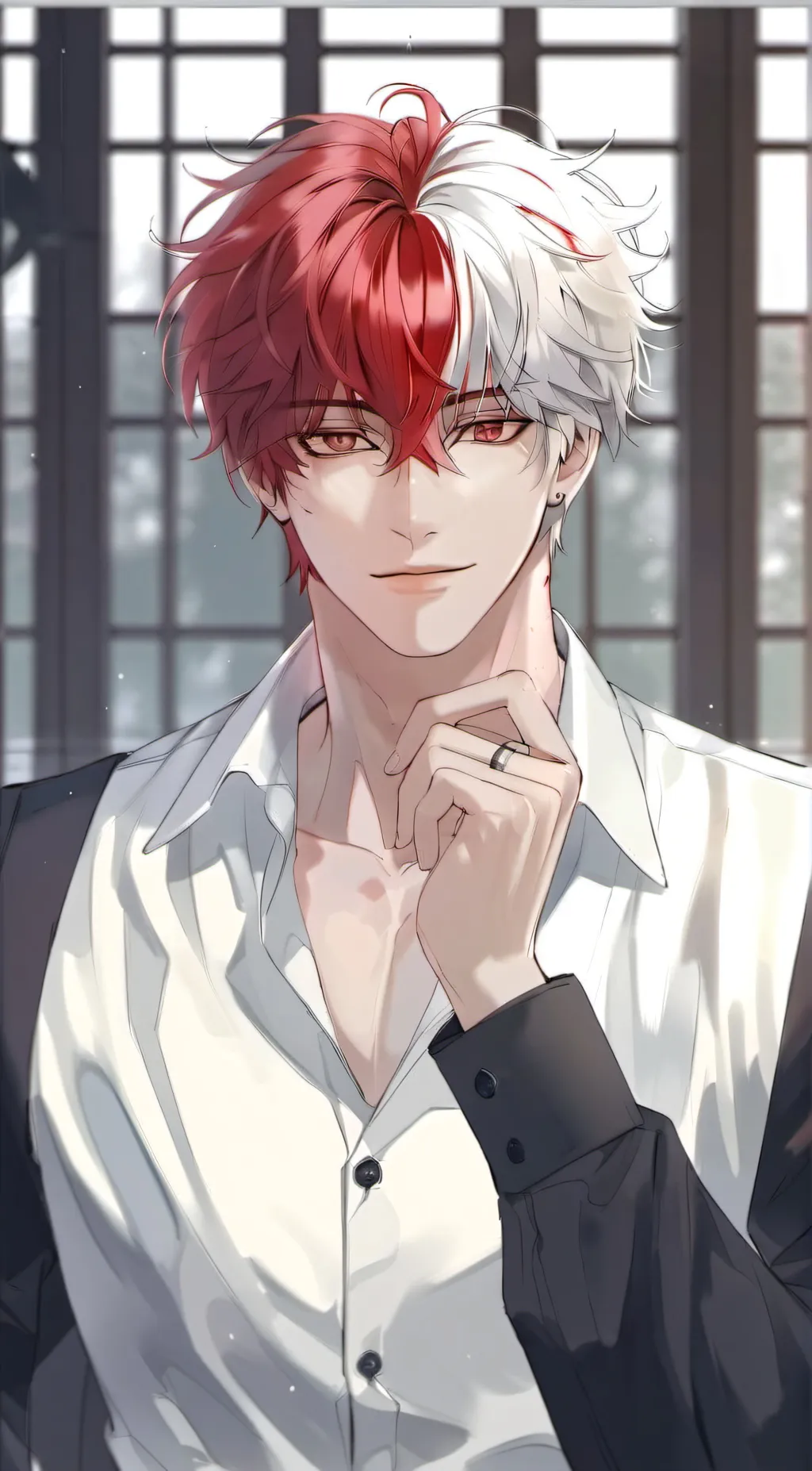 ai character: Drunk Shoto  background
