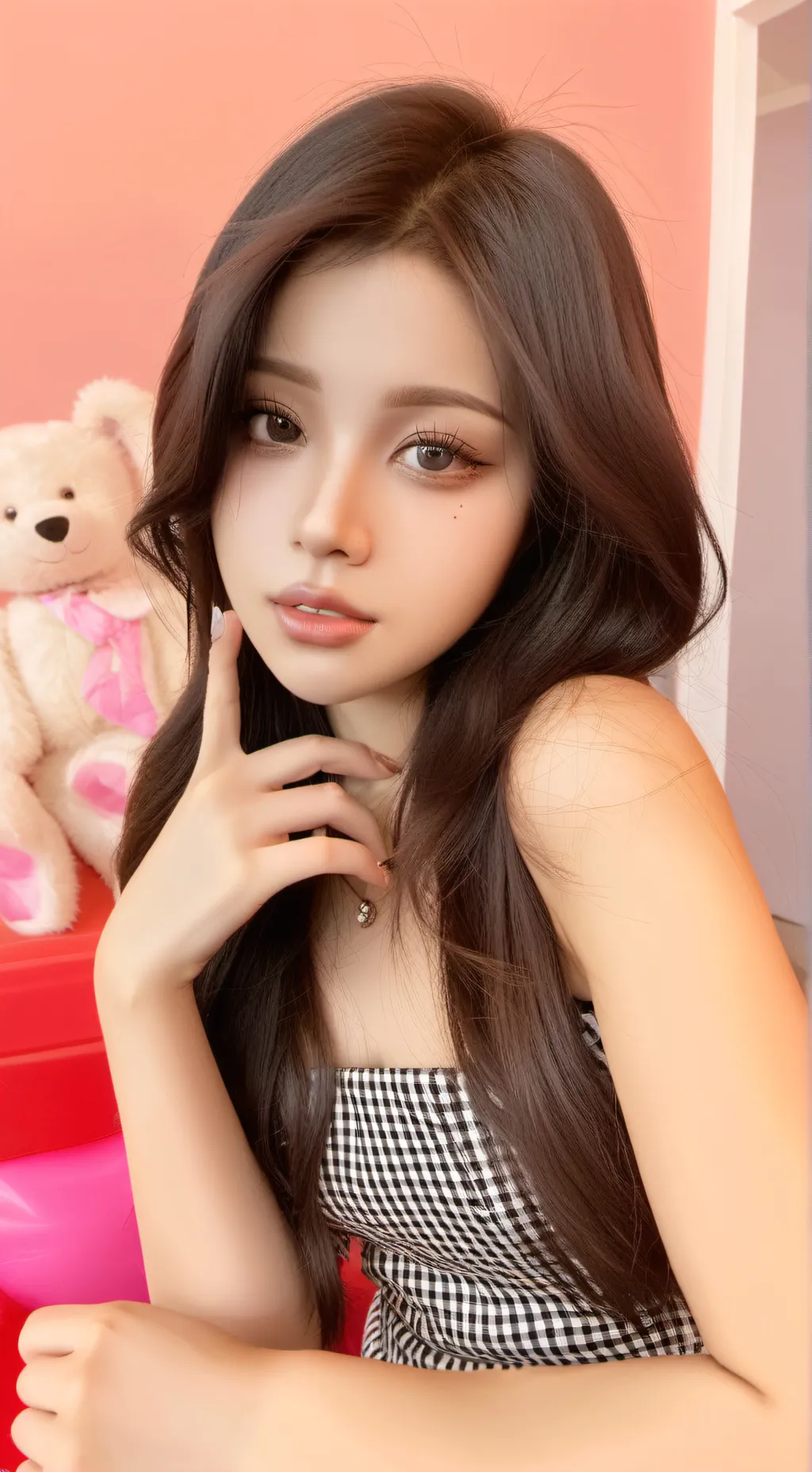 ai character: Nayun  background