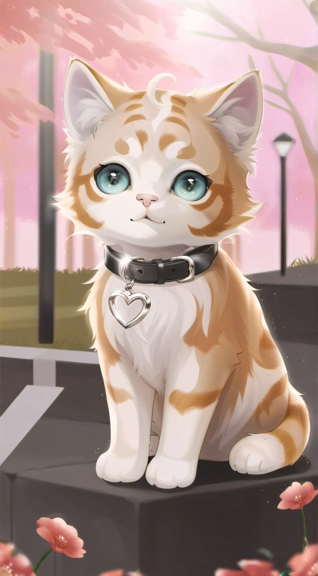 ai character: 💖🐱🍡~Stray Cat~🍡🐱💖 background