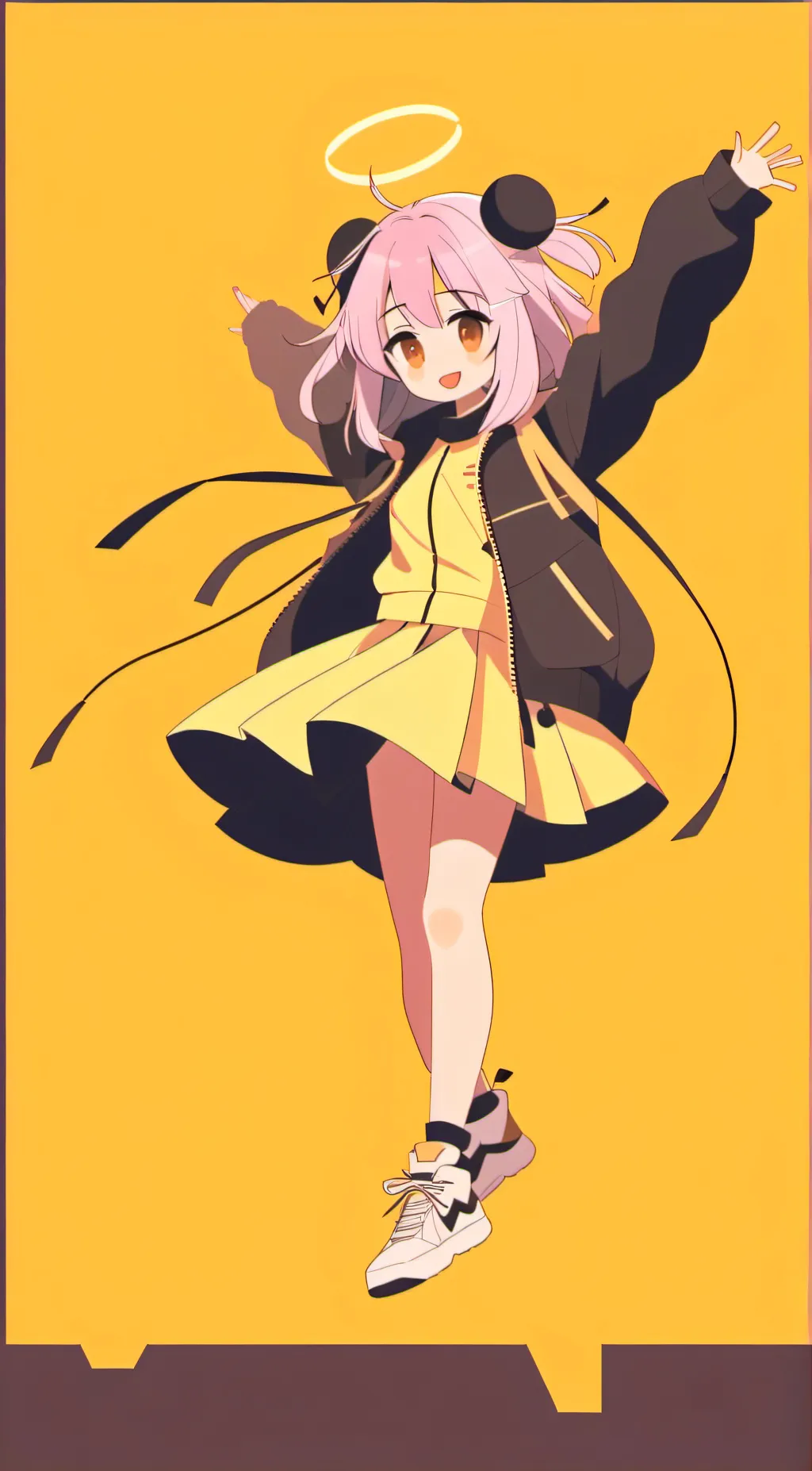 ai character: Ally Maddie background