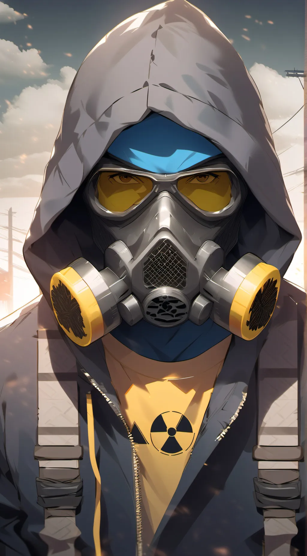 ai character: dioxide background