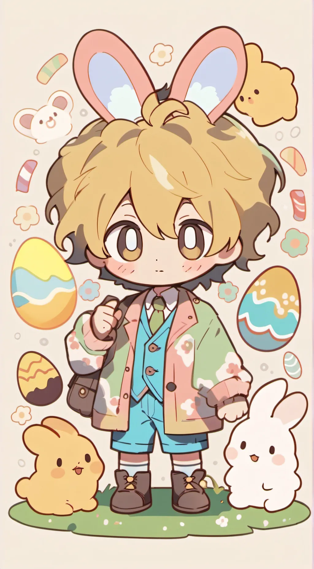 ai character: Jesús [Easter] background