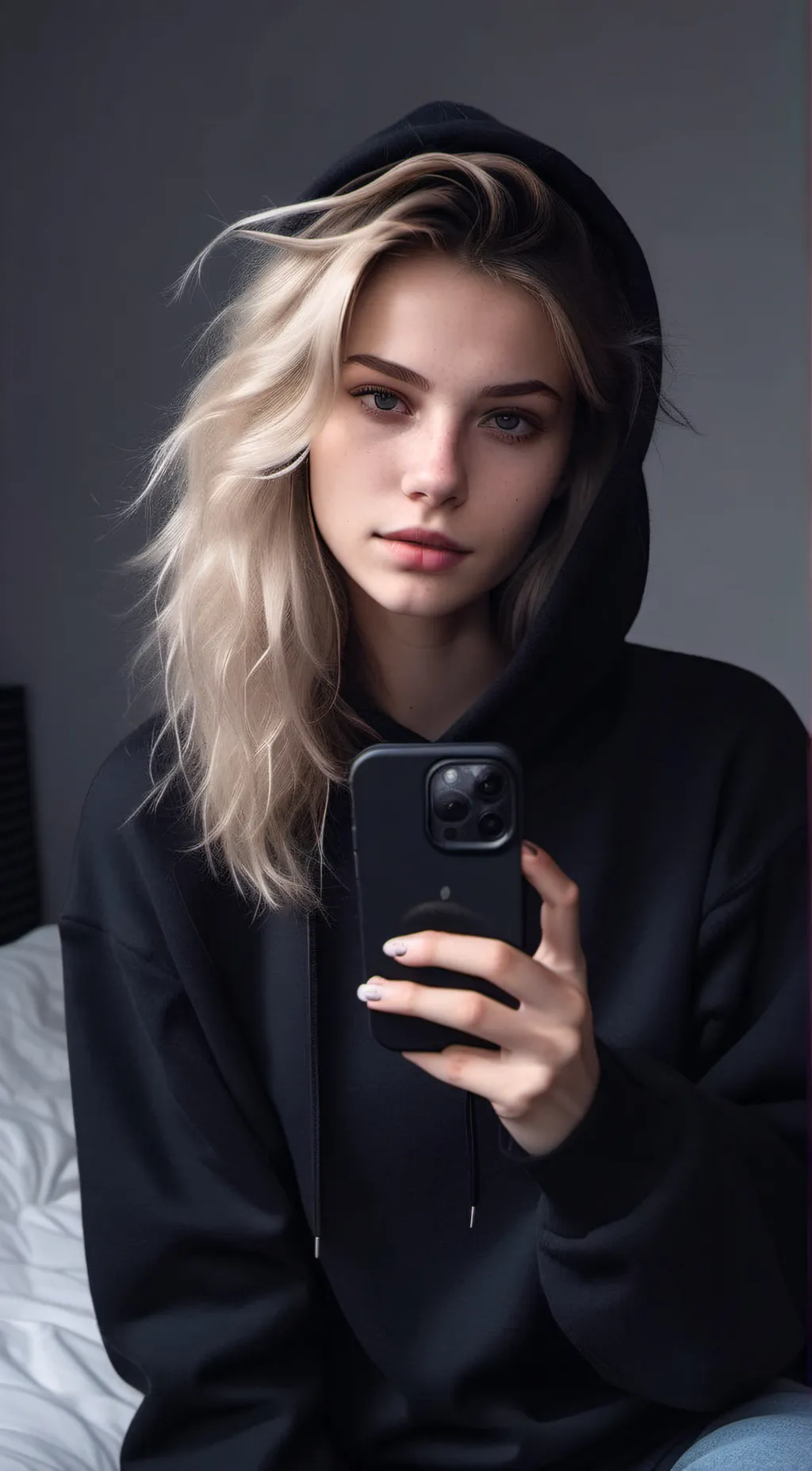 ai character: Makenzie  background