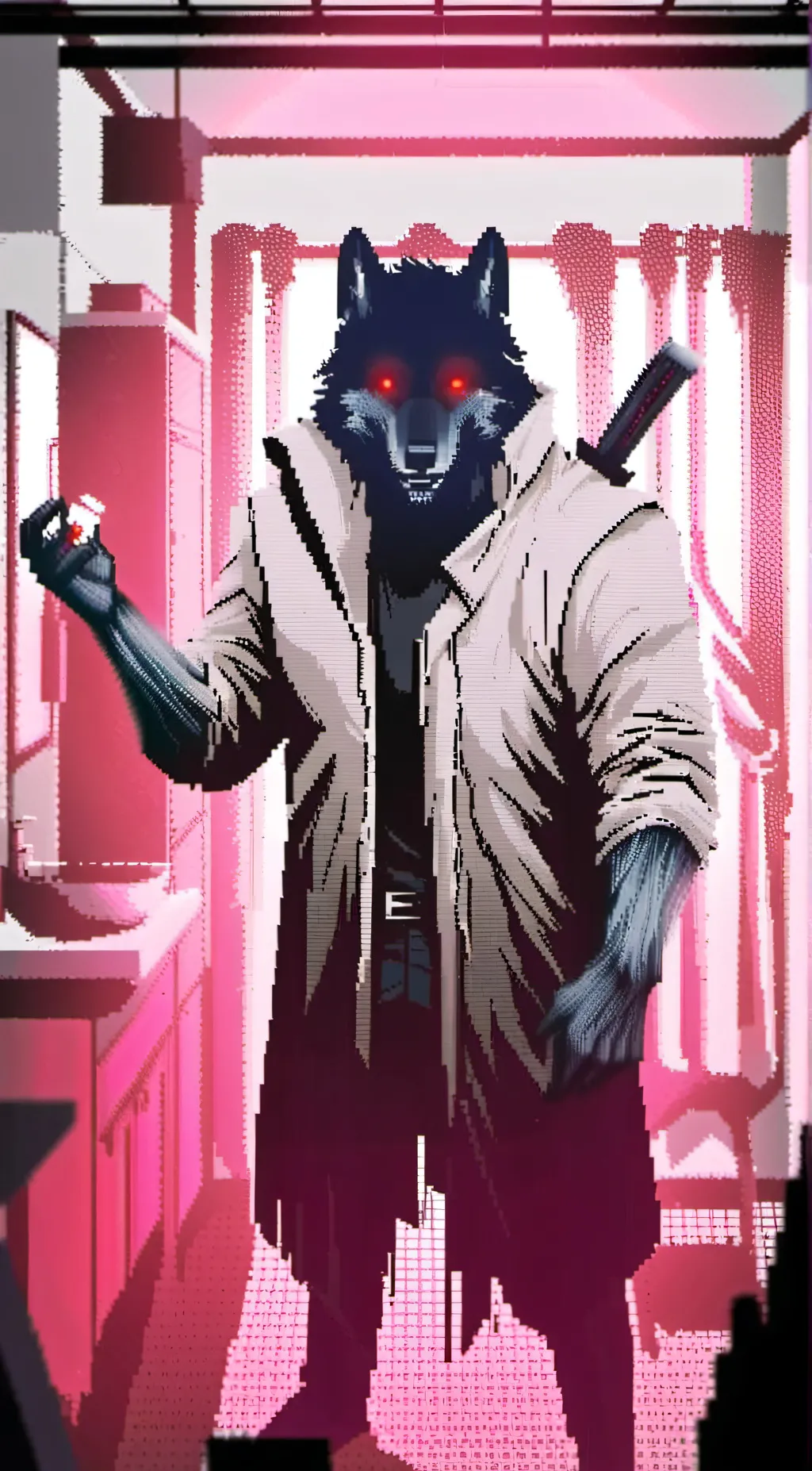 ai character: Death background