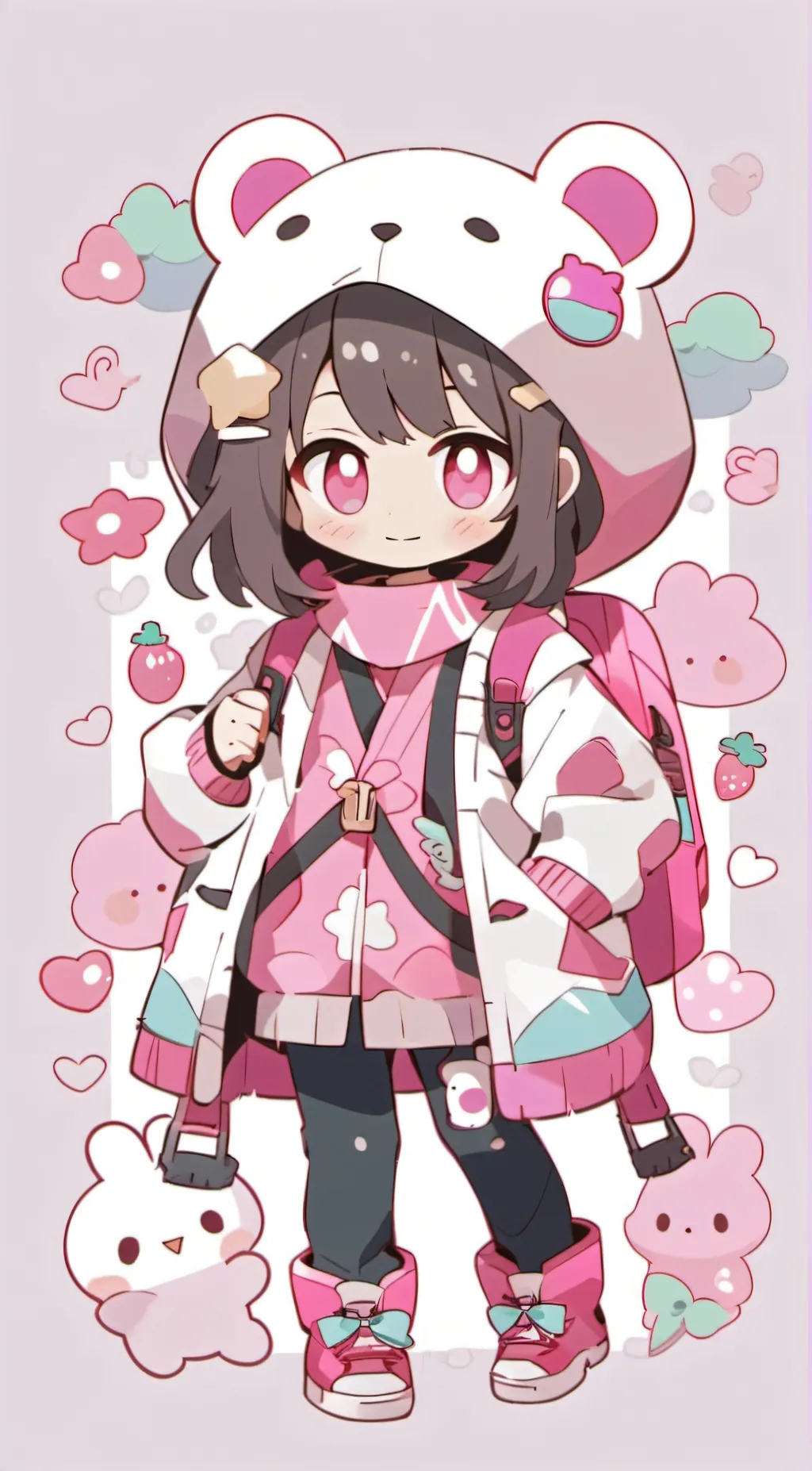 ai character: Mimi background