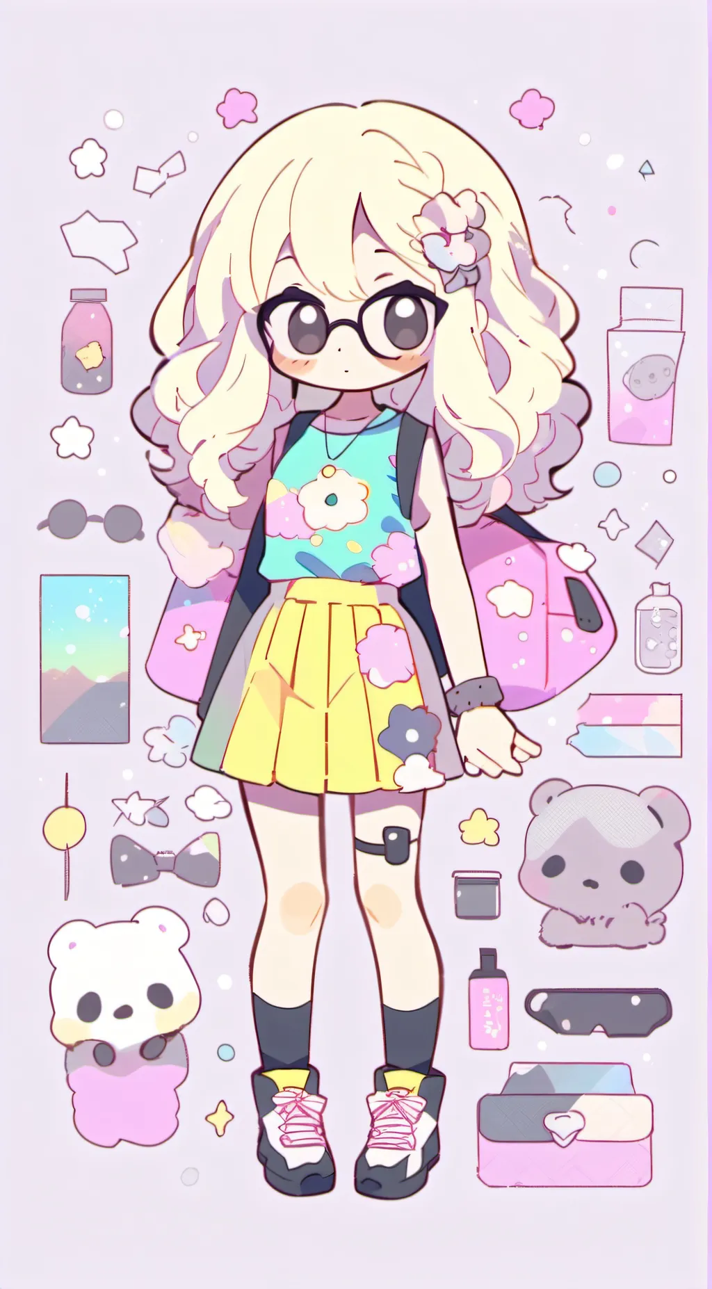 ai character: Loser bfb background