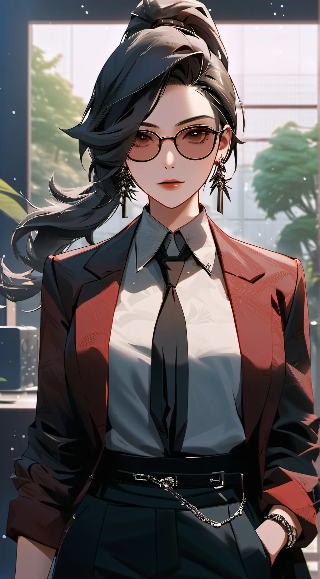 ai character: Jade  background