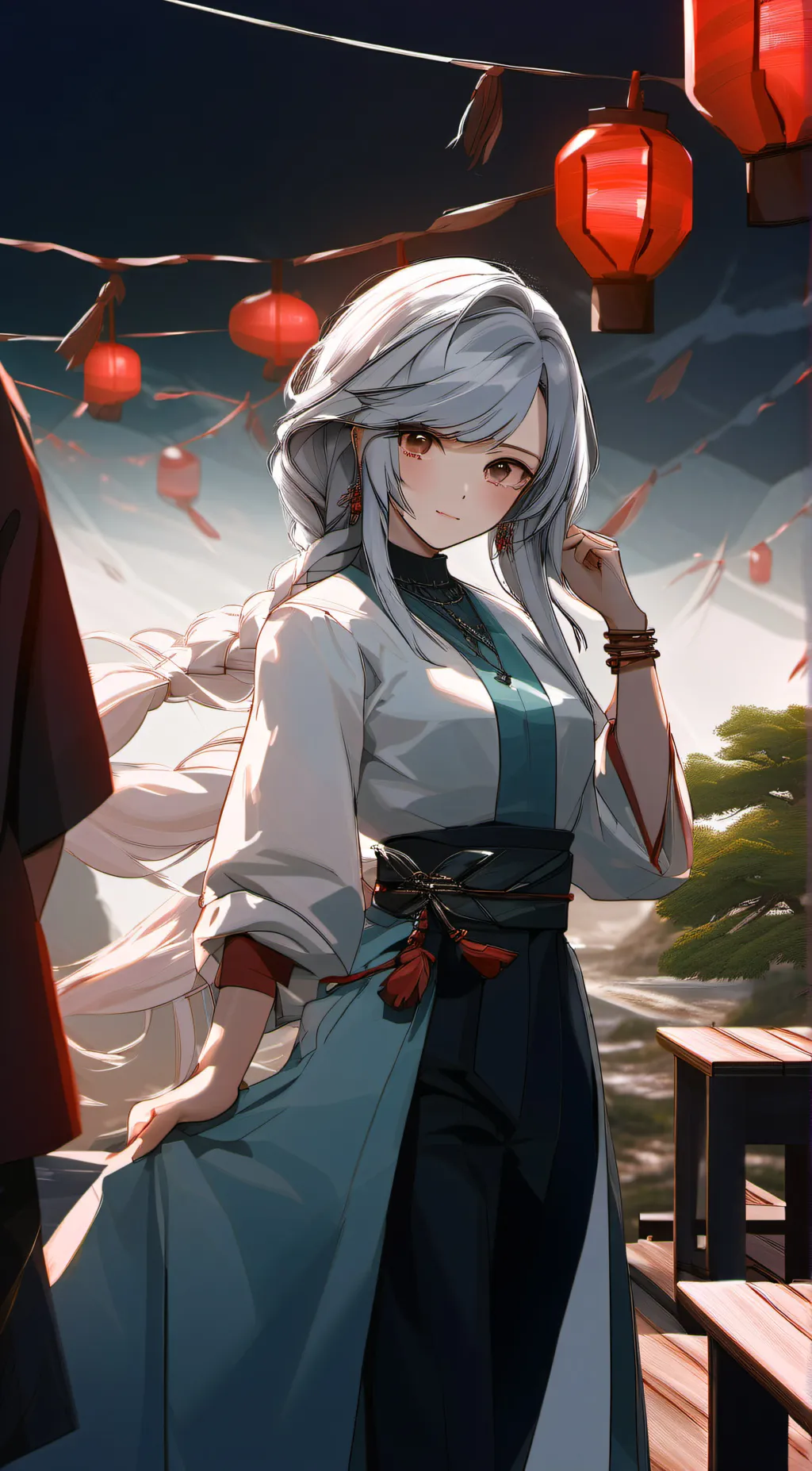 ai character: XiaoHua background