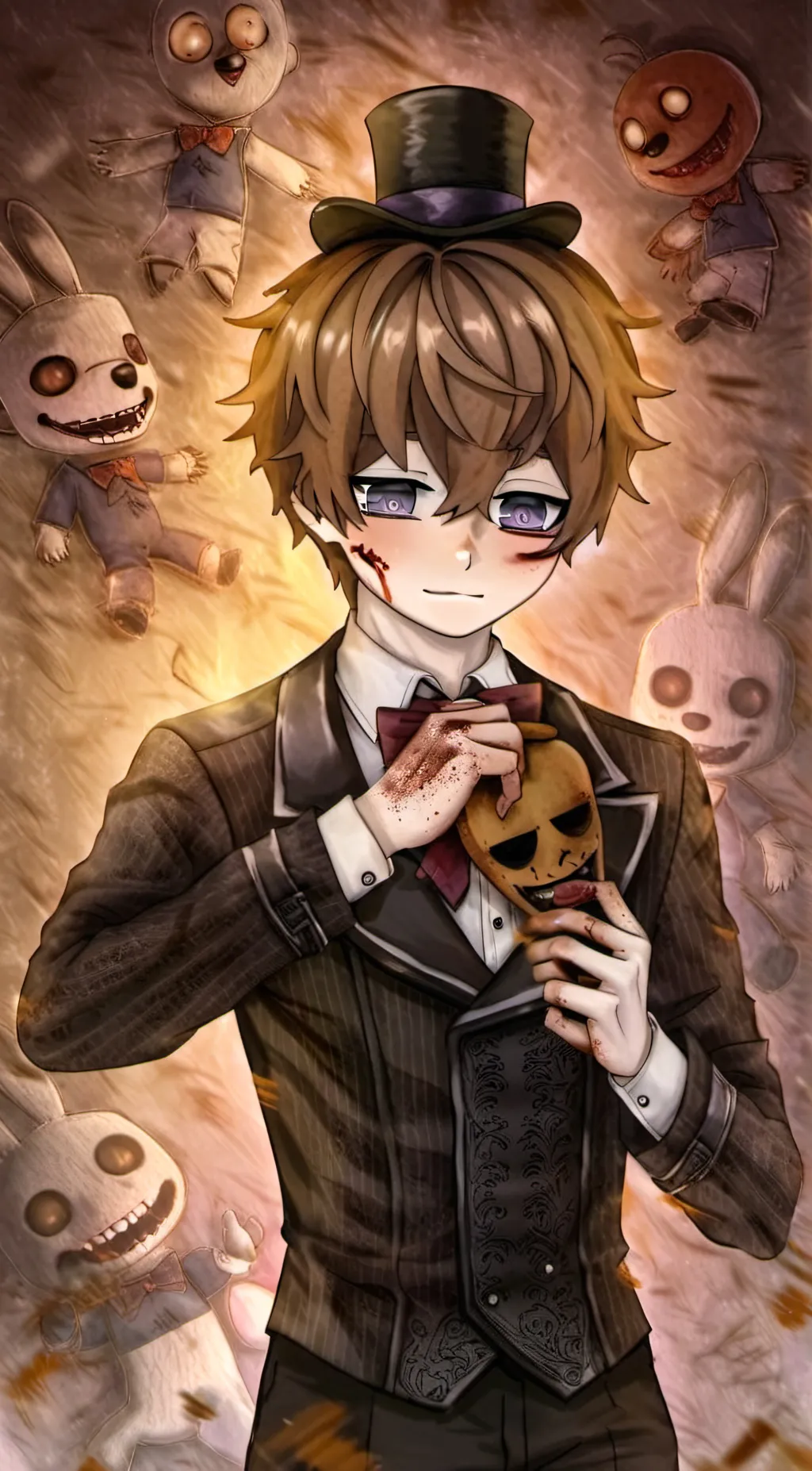 ai character: Evan Afton *fnaf* background