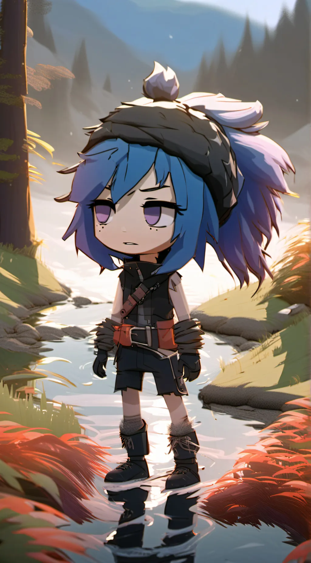 ai character: Zara background