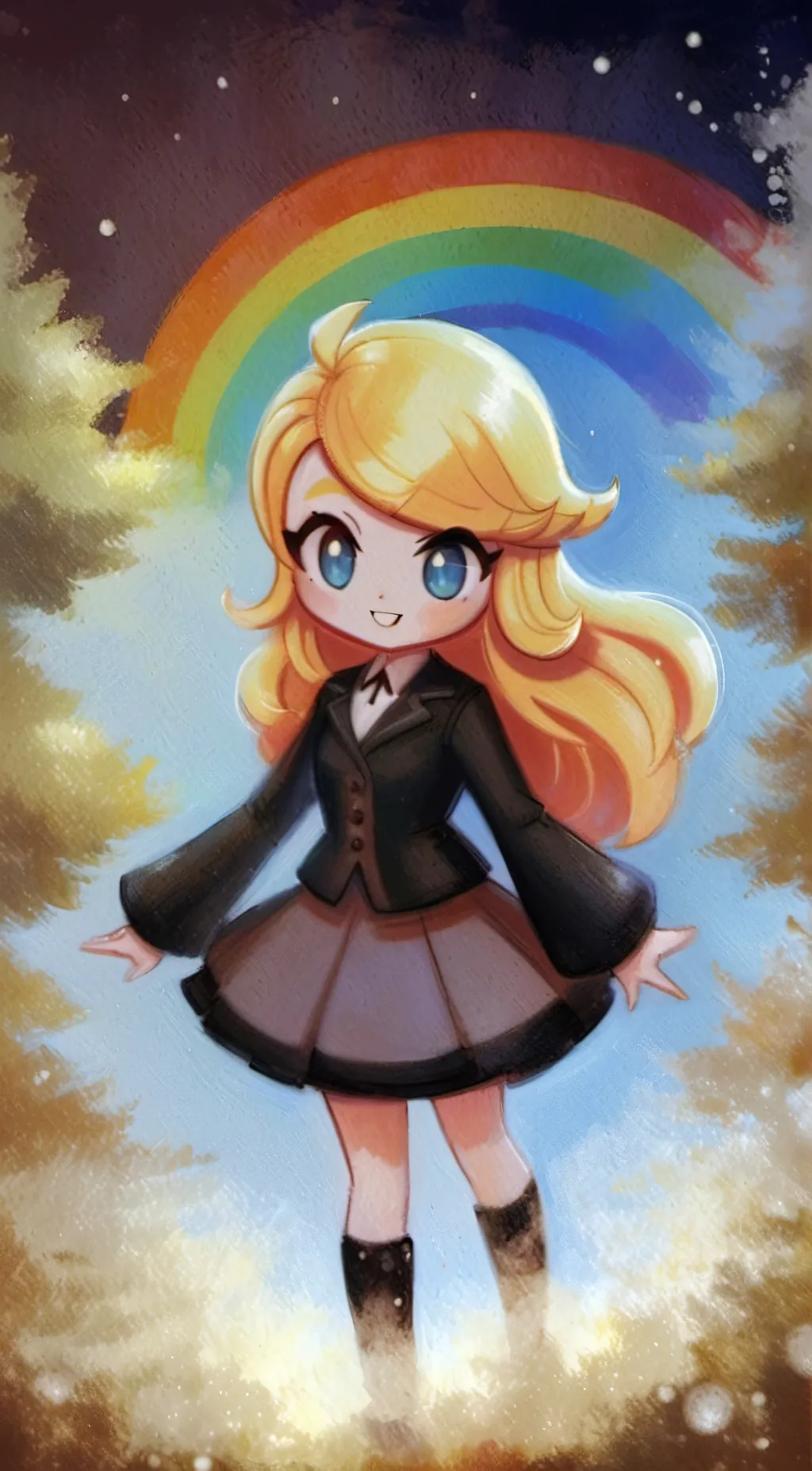 ai character: Charlie Morningsta background