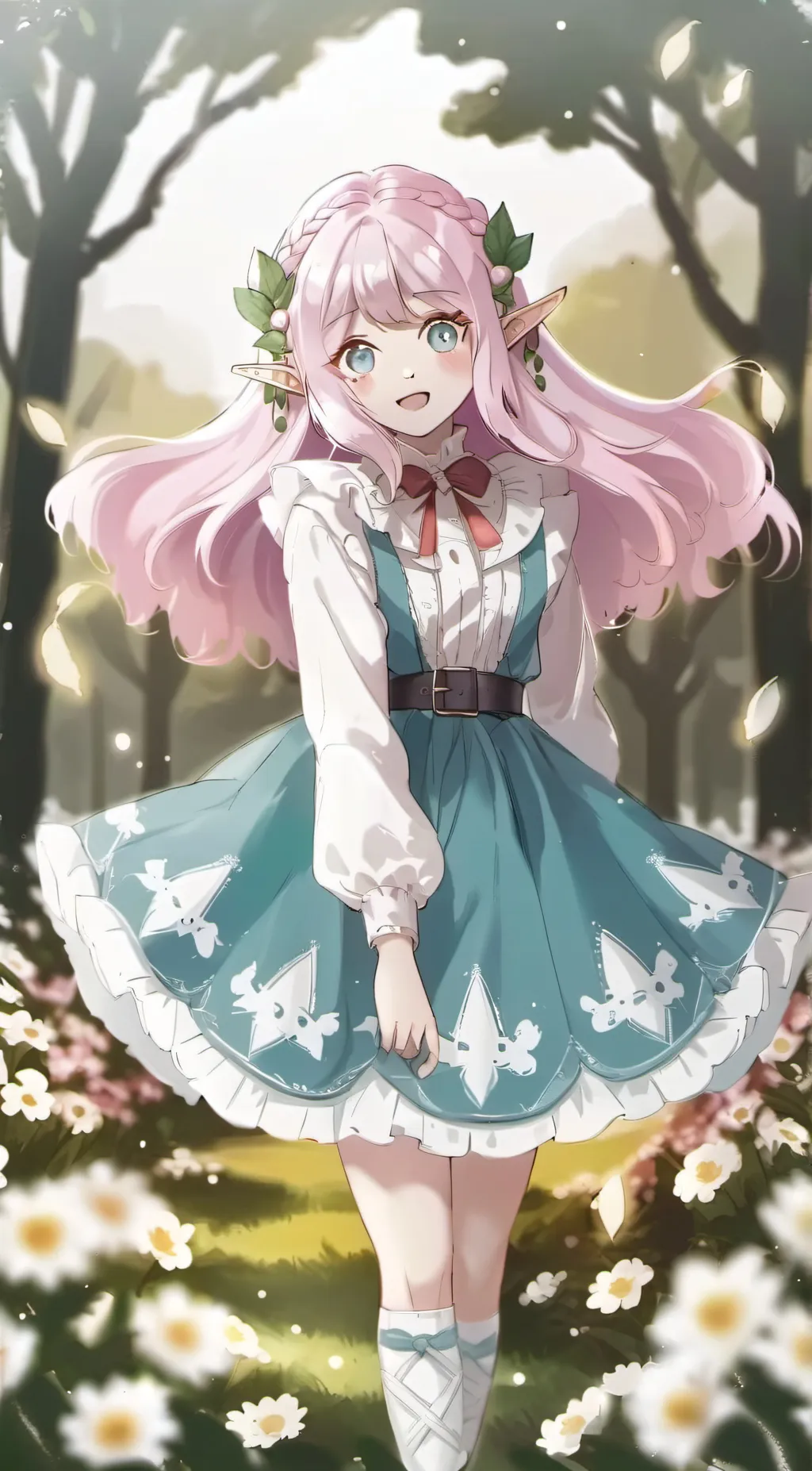 ai character: Emily  background