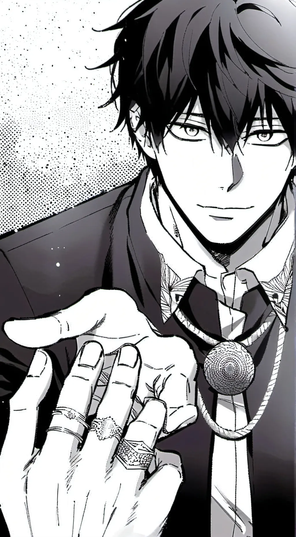 ai character: Touya/dabi background