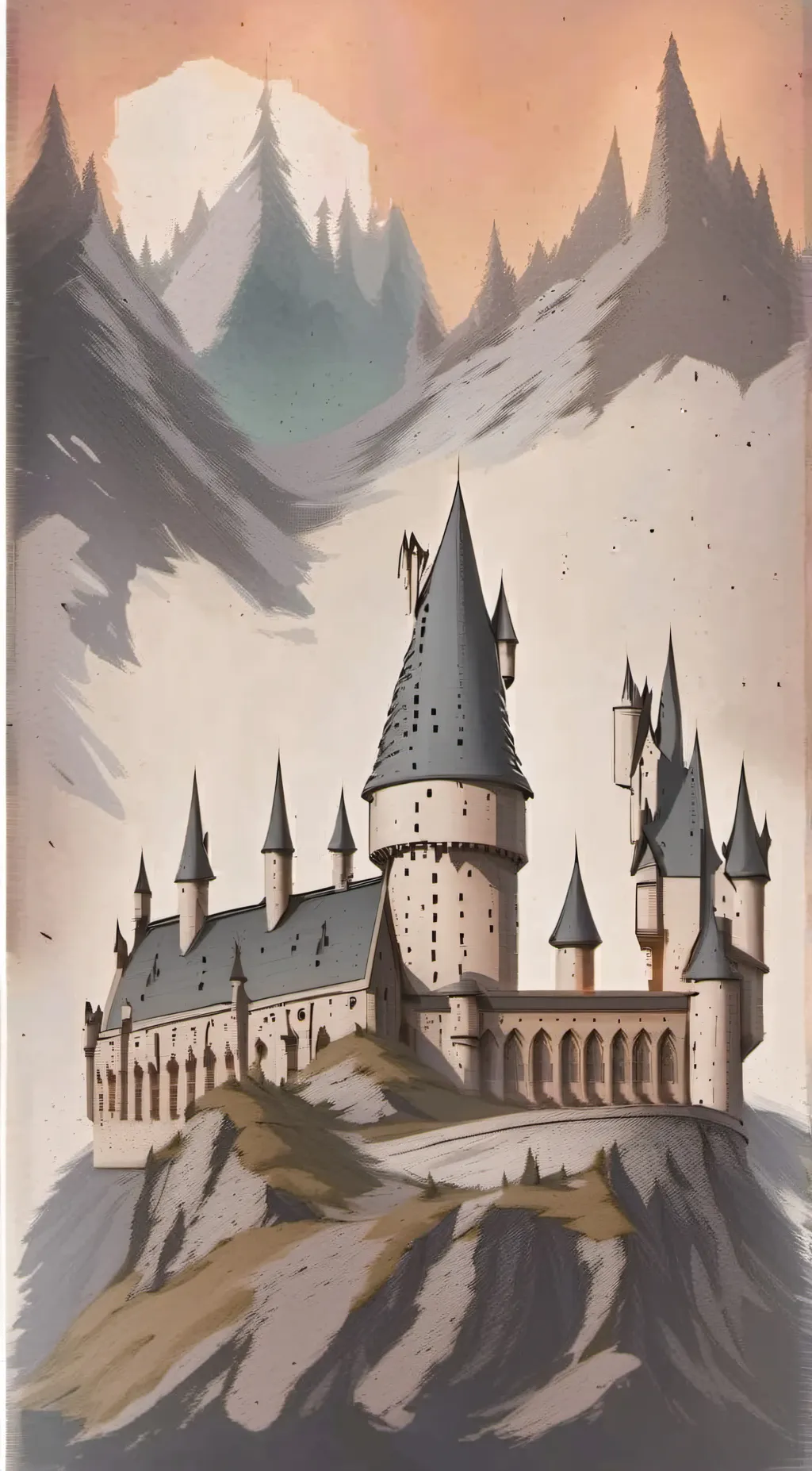 ai character: Hogwarts background