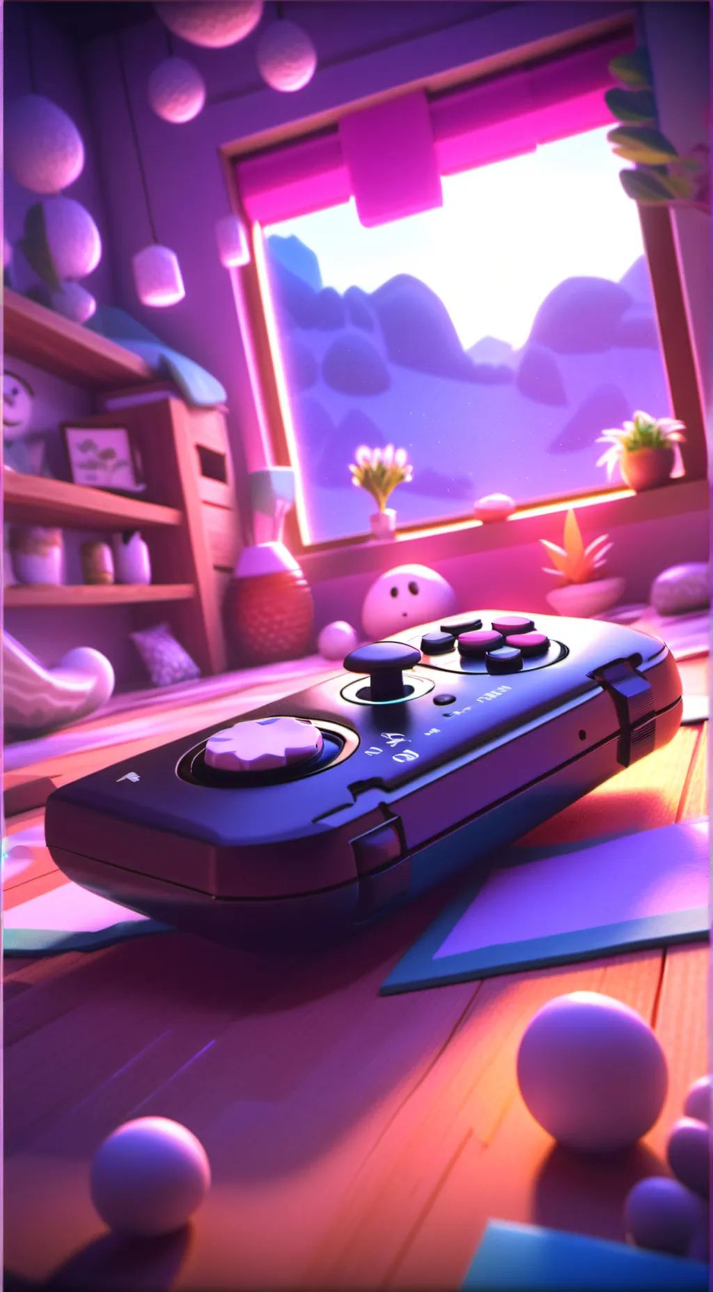 ai character: BFB post split background