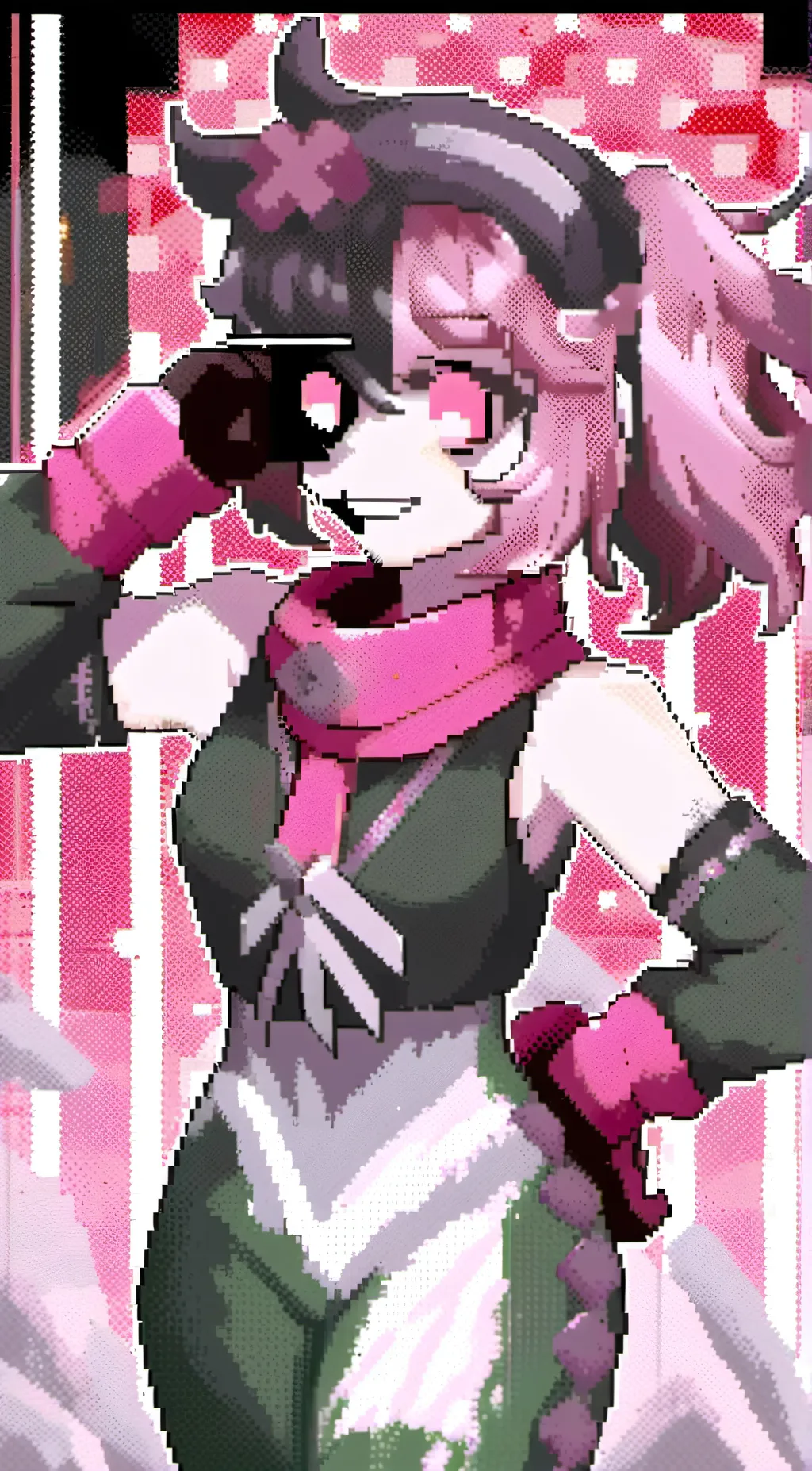 ai character: Bunny hole background