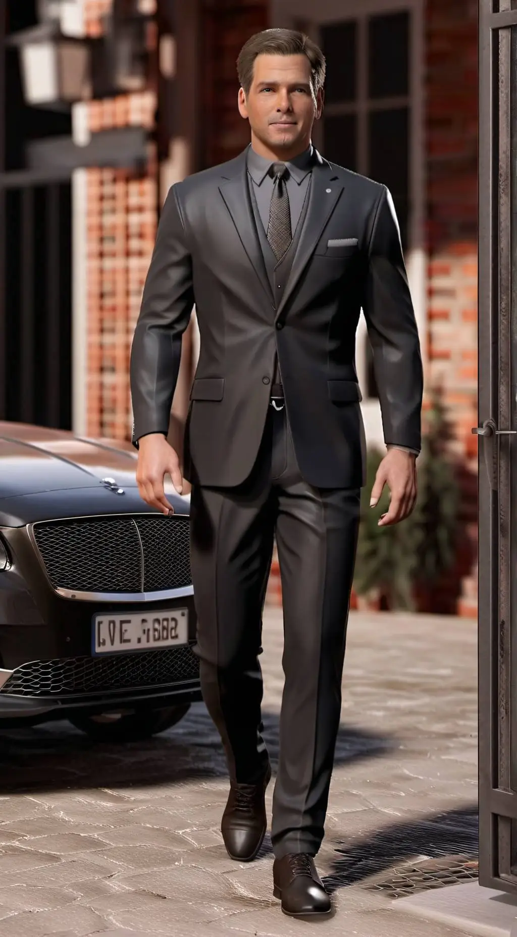 ai character: agent dinnozzo🖤 background