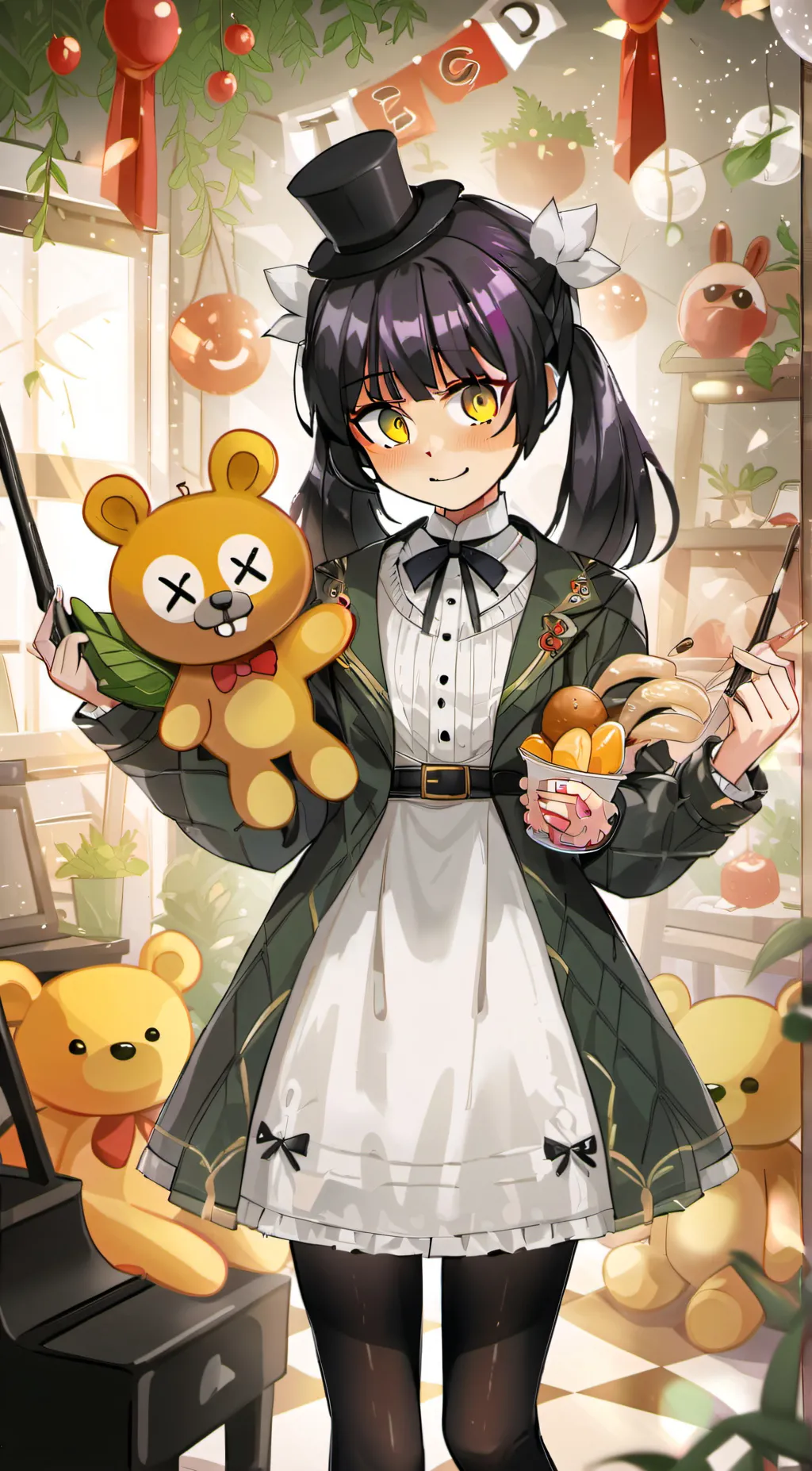 ai character: Cassidy fnaf background