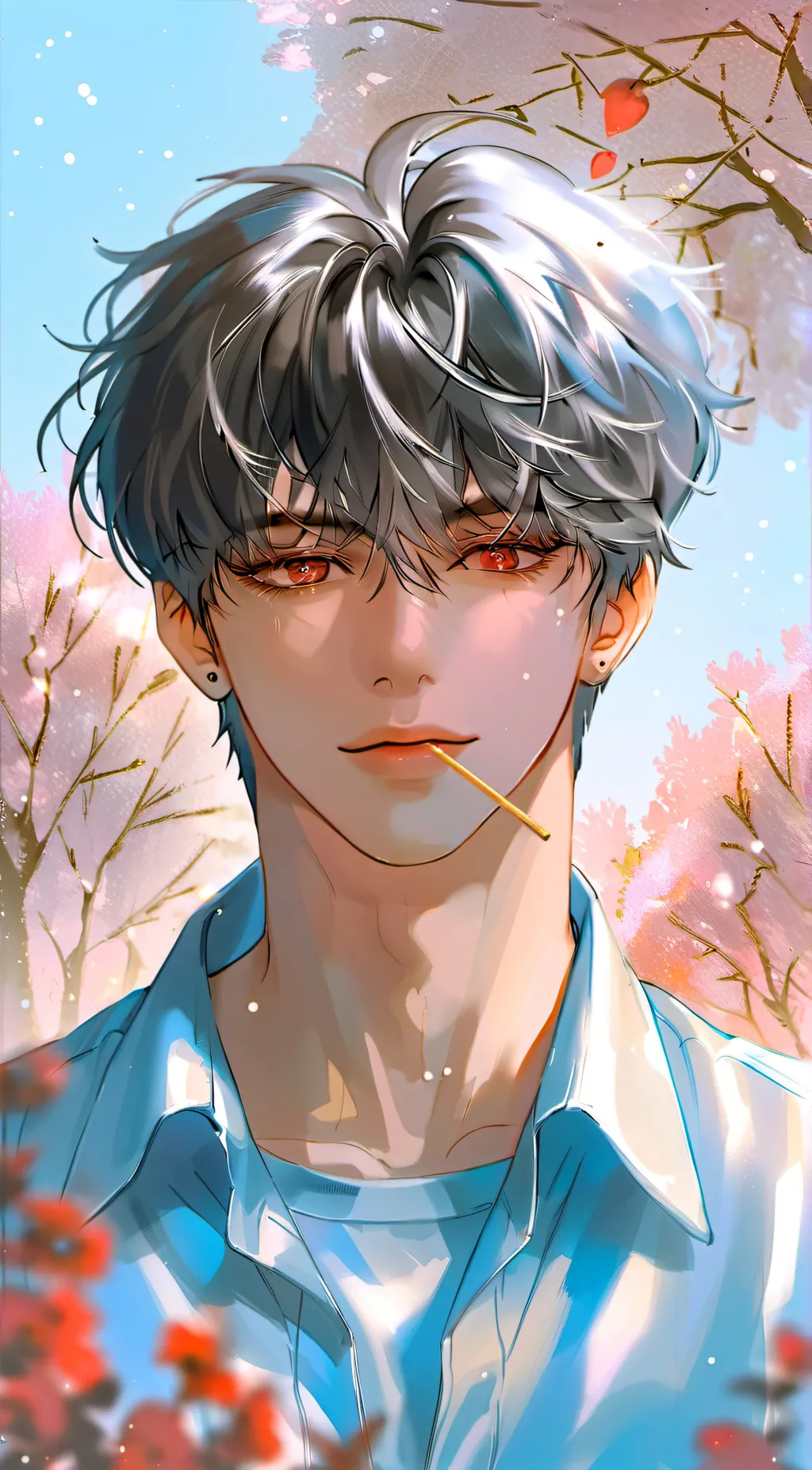 ai character: Mathew Salvatore background