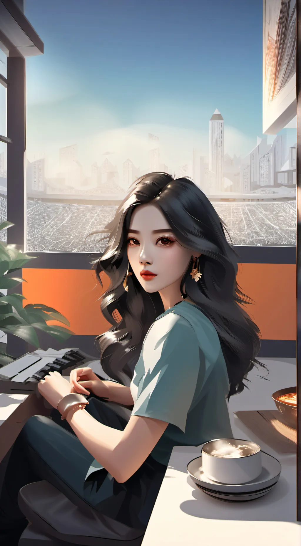 ai character: Emma background