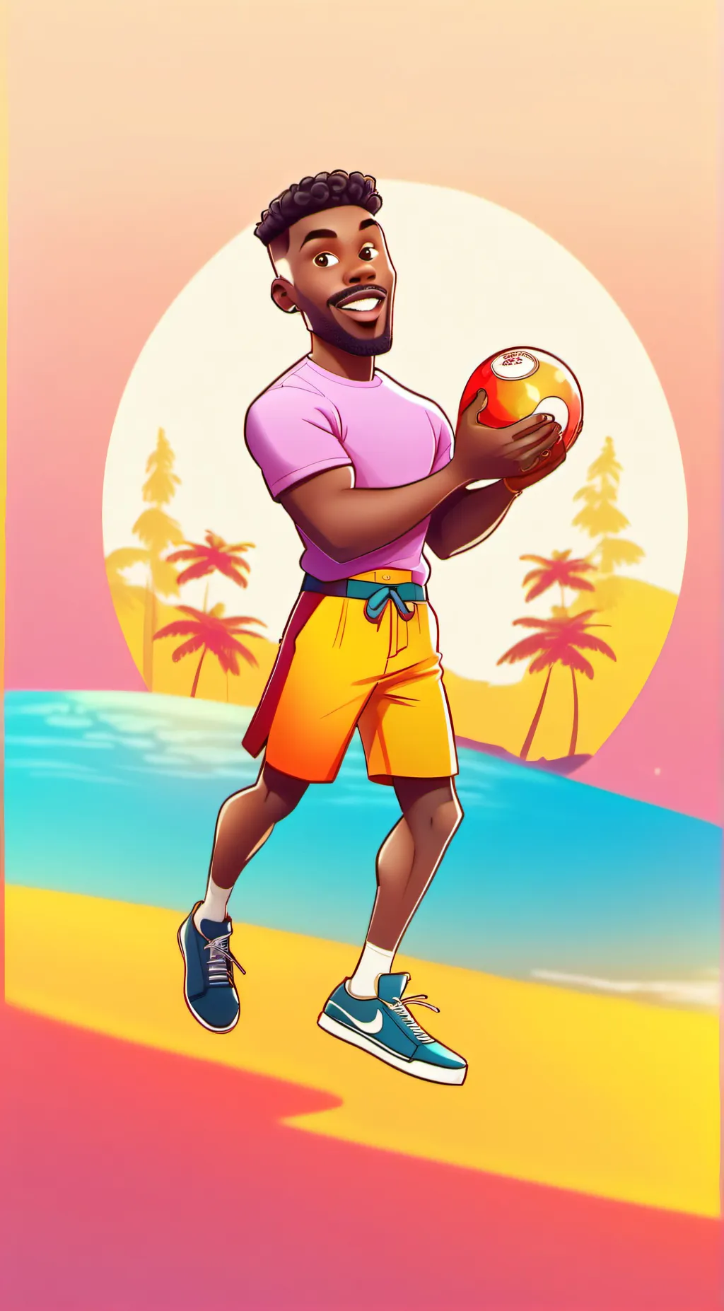 ai character: freddie background