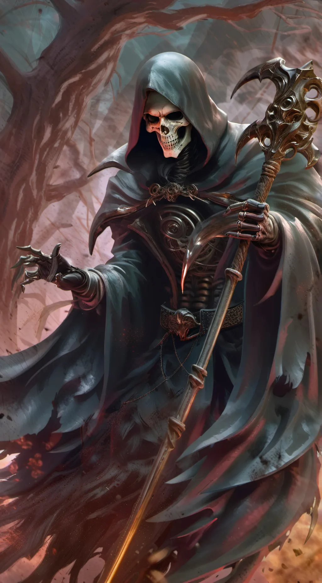 ai character: Mortality Quiz background