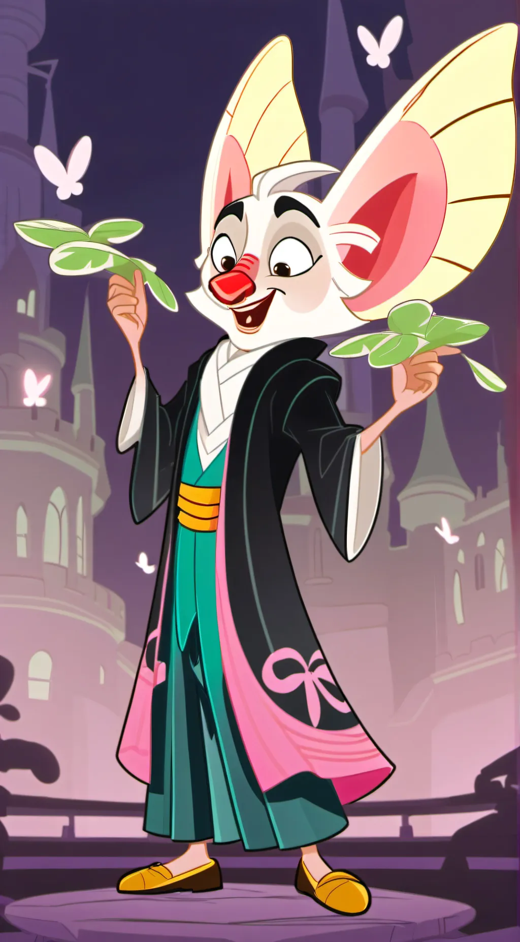 ai character: -~Valentino!-~<3 background