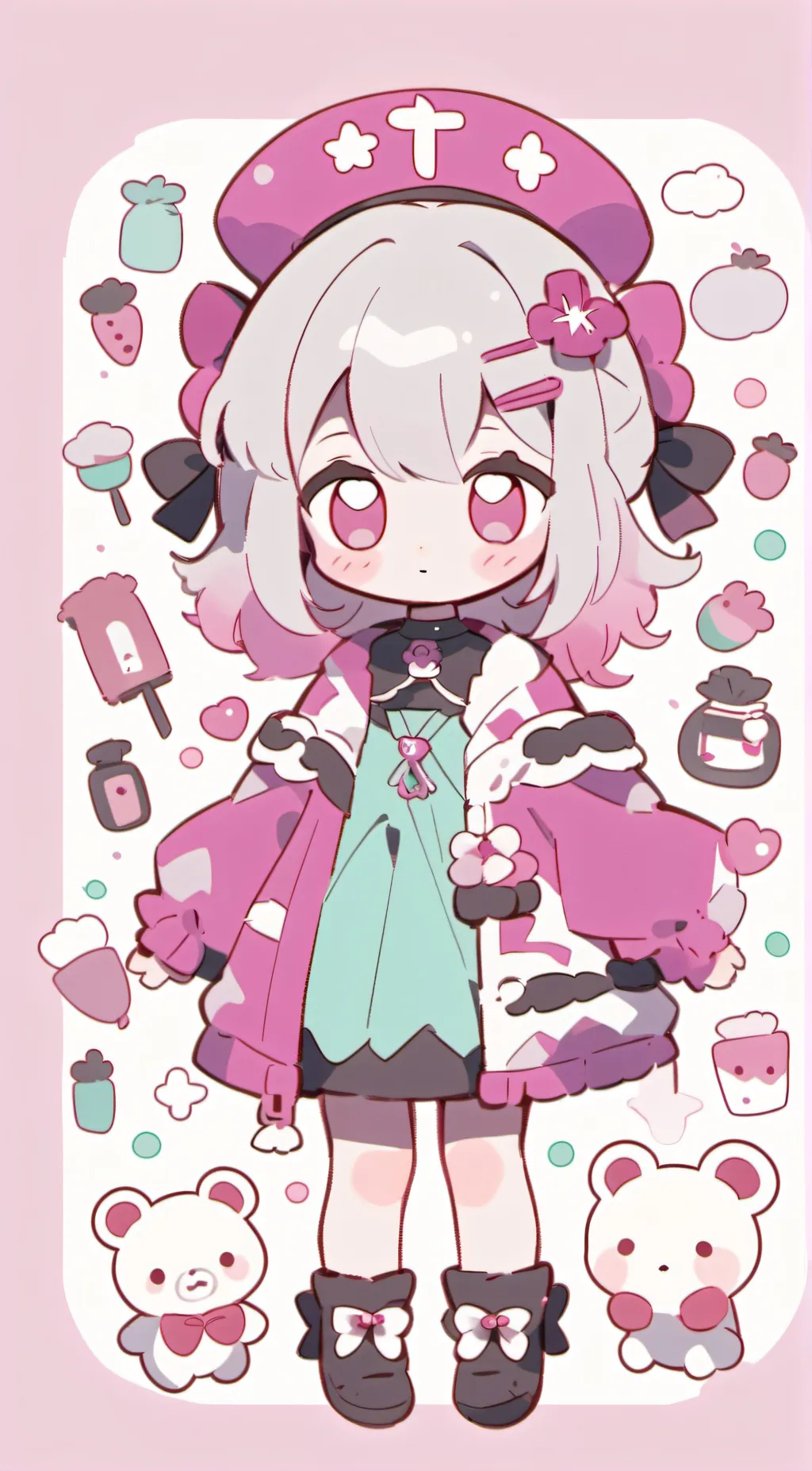 ai character: Ella background