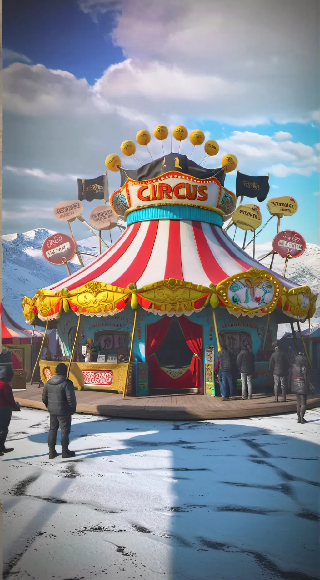 ai character: tadc blueberry inf background