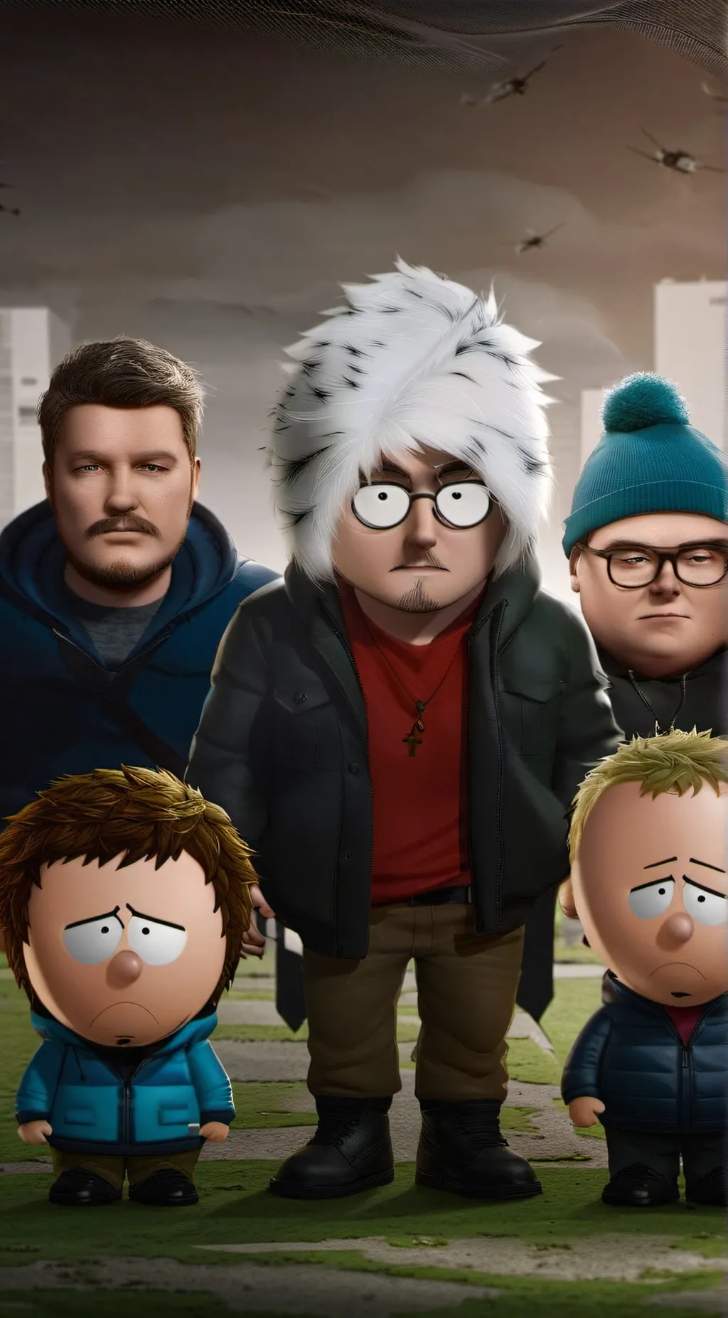 ai character: 🇰🇵 South Park boys background