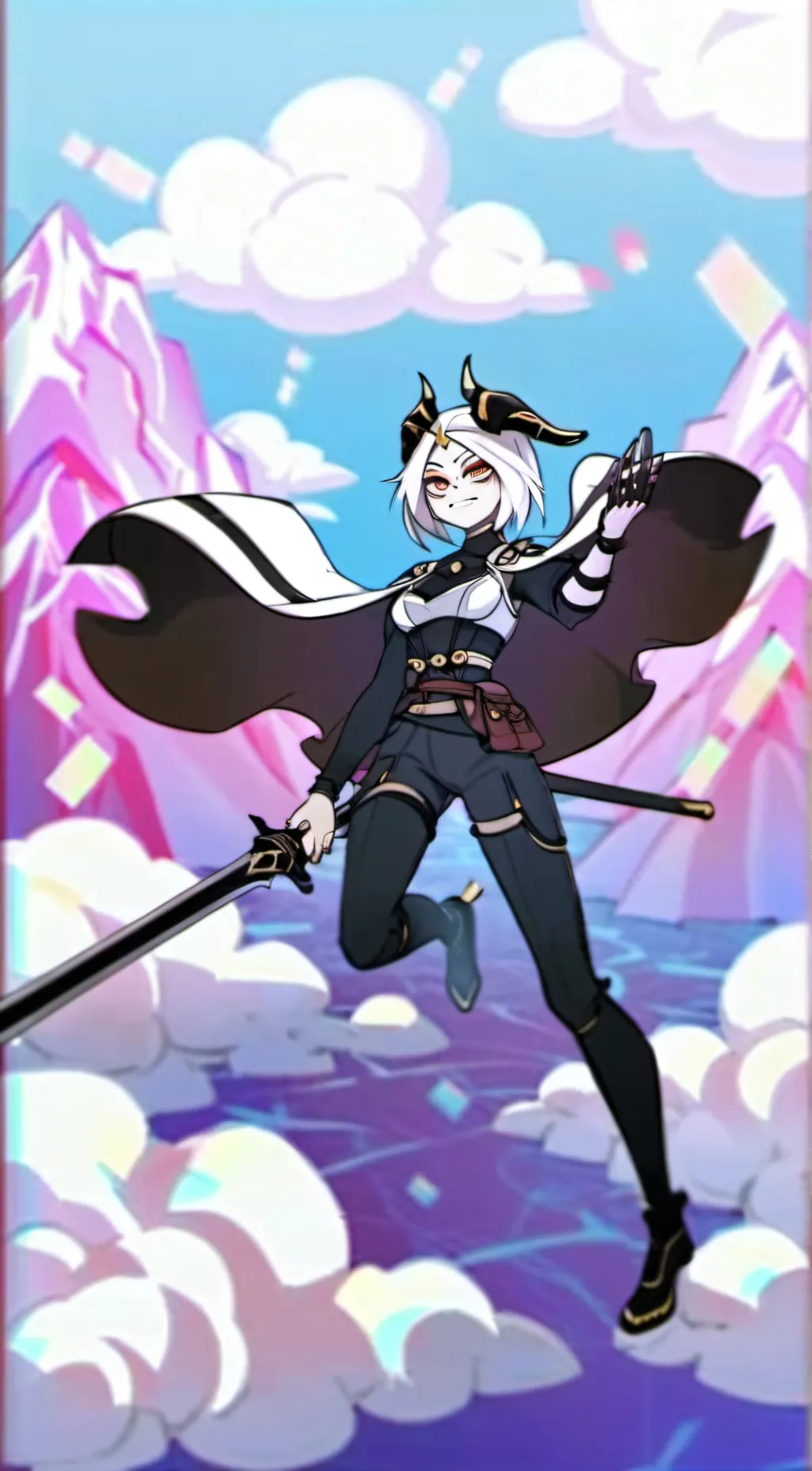 ai character: Lute|re-design background