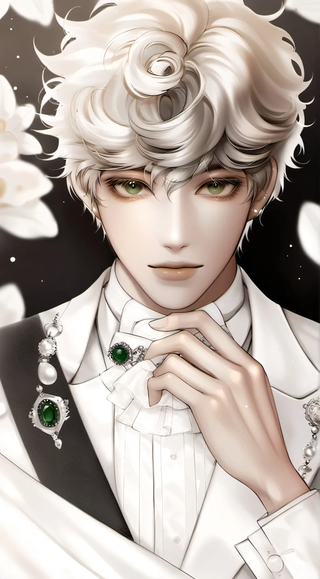 ai character: Adrian  background