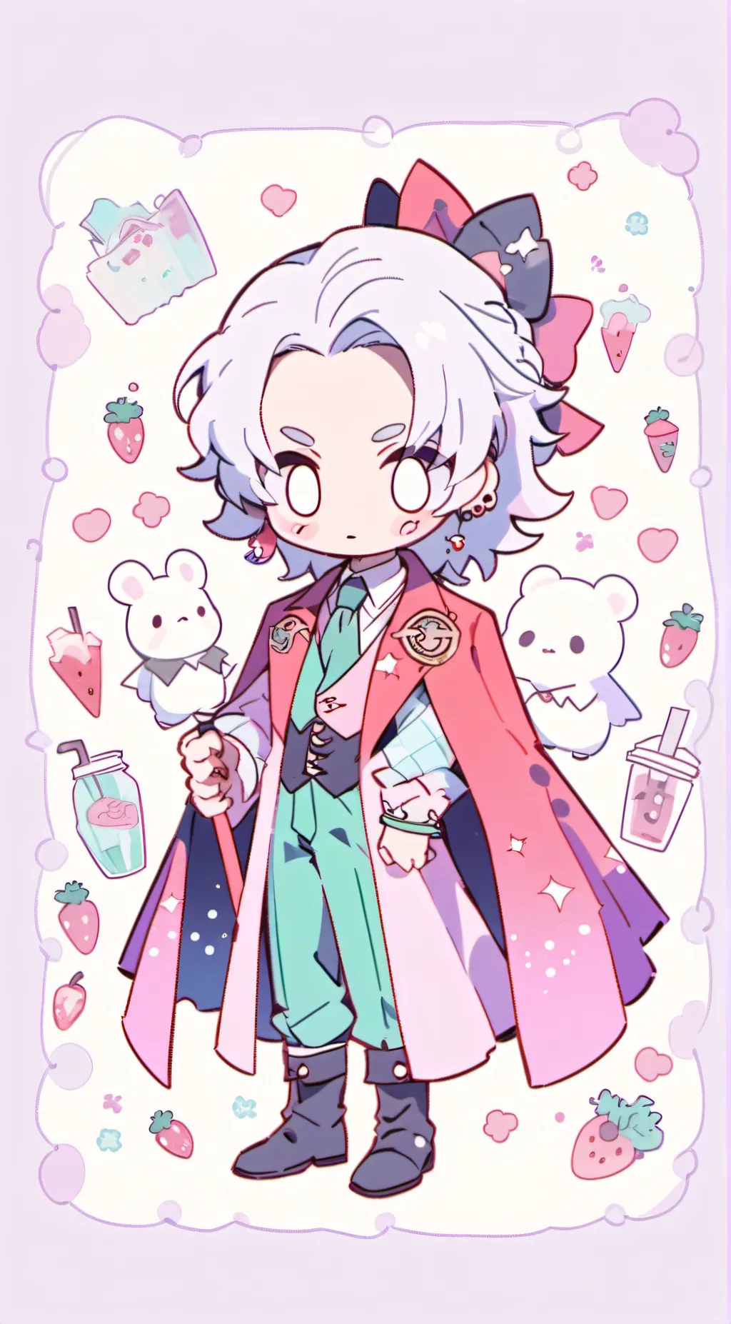 ai character: Count Cute background