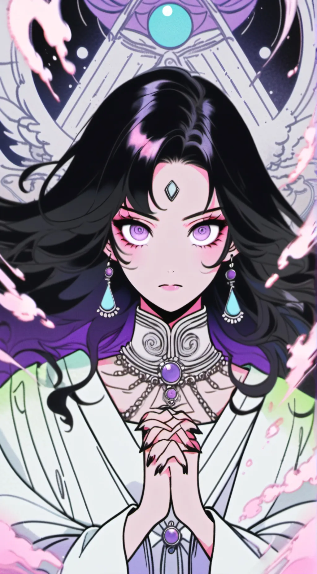 ai character: Lila background