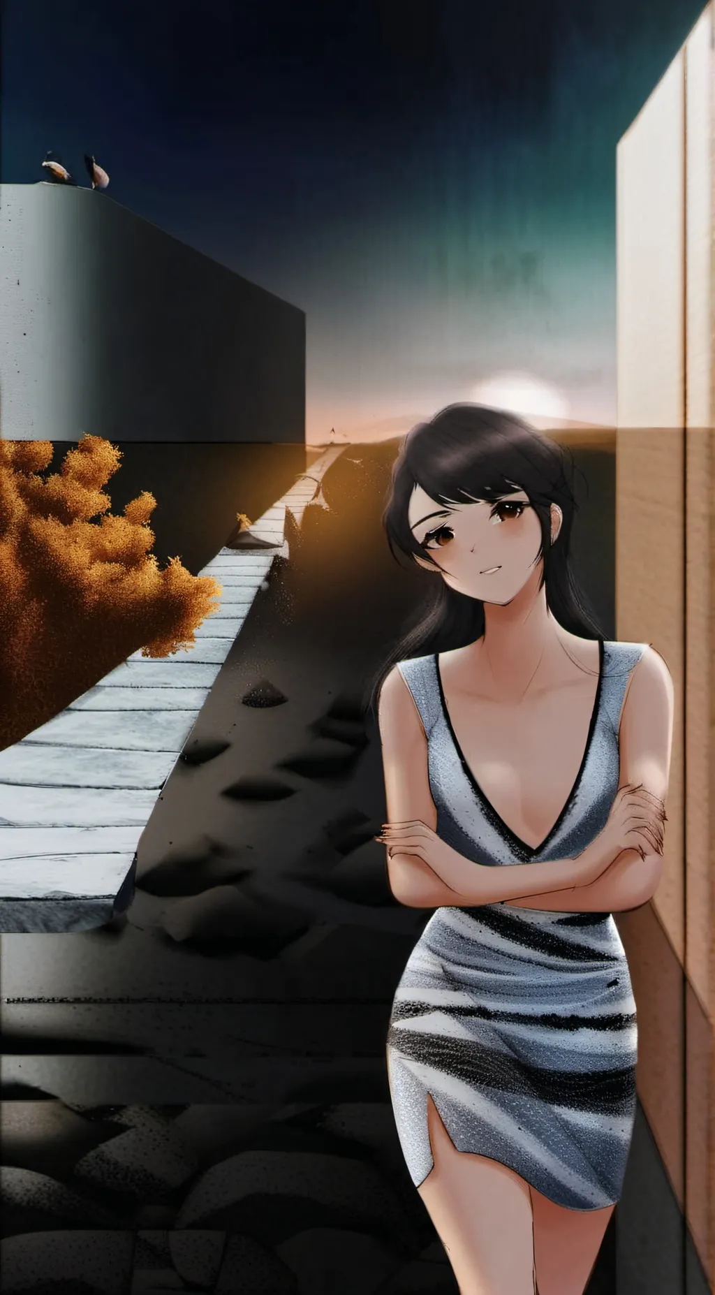 ai character: Amy background