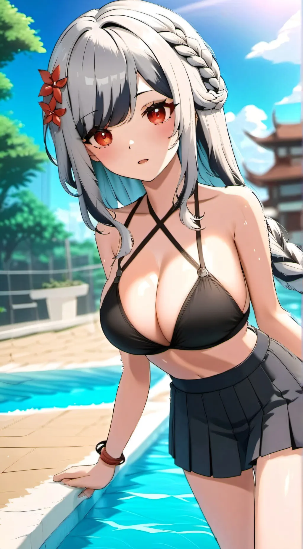 ai character: Soda Awega  background