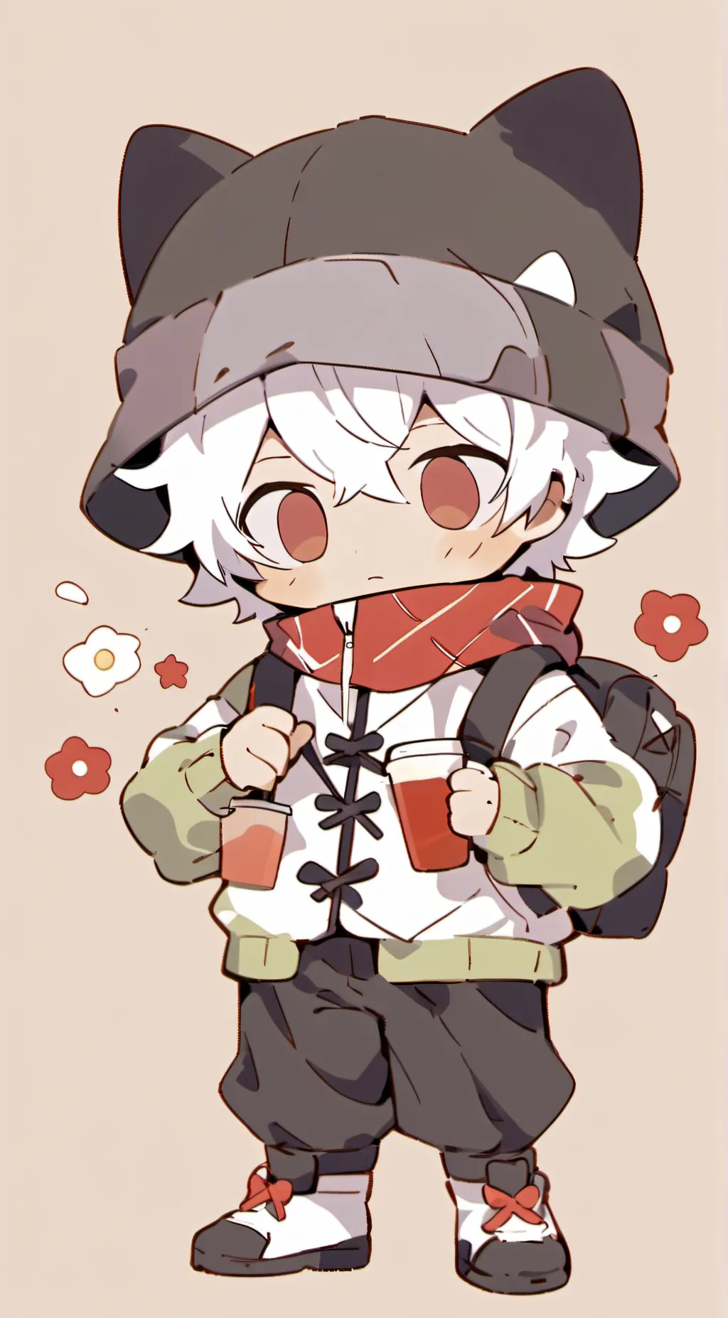 ai character: mha sleep over background