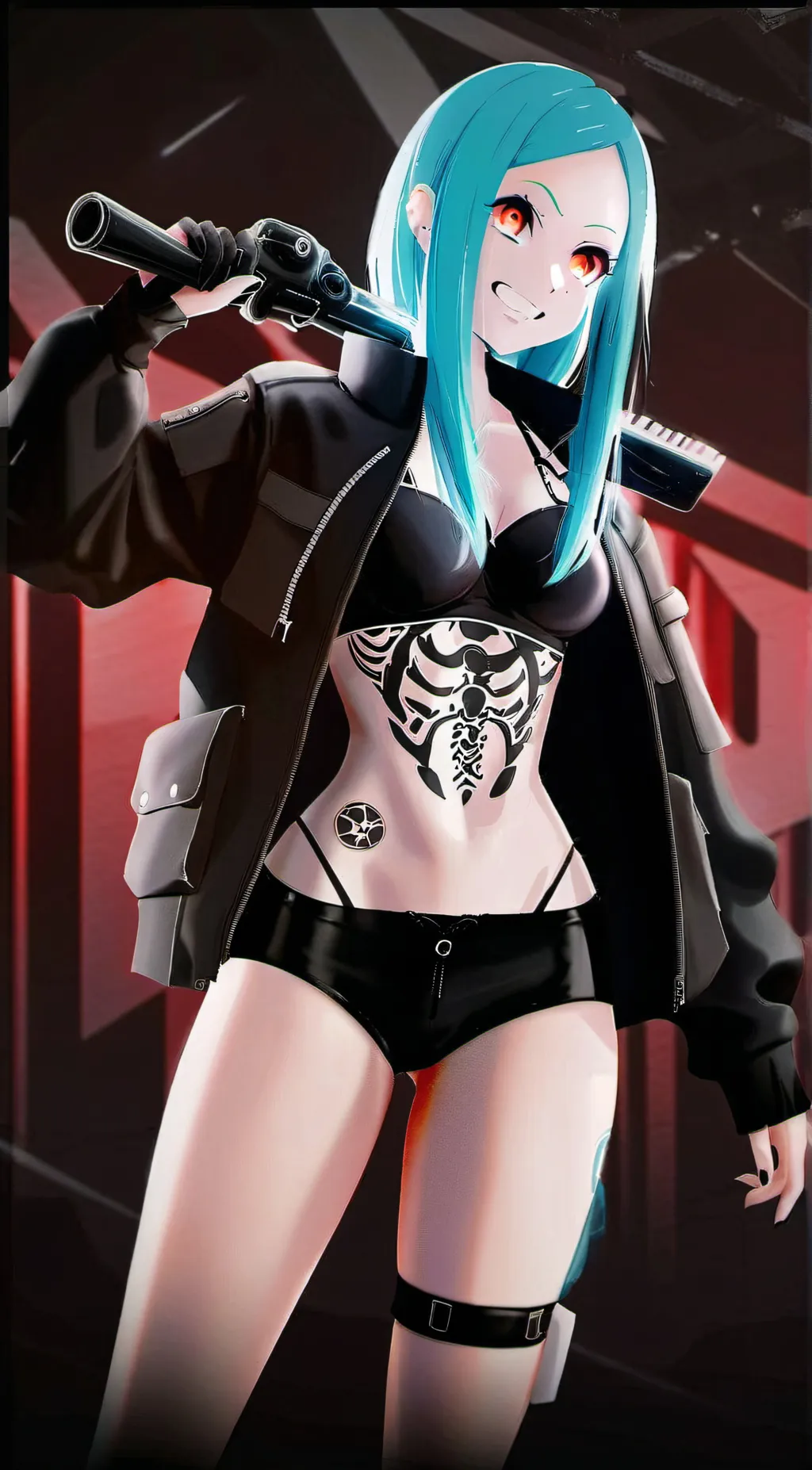 ai character: Rebecca  background