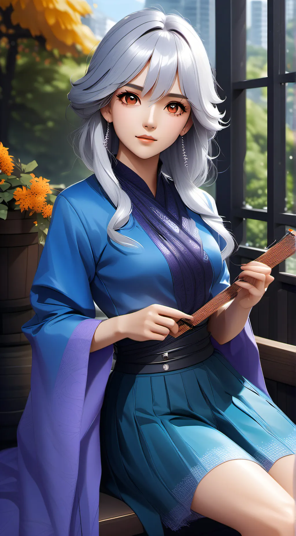 ai character: Bi background