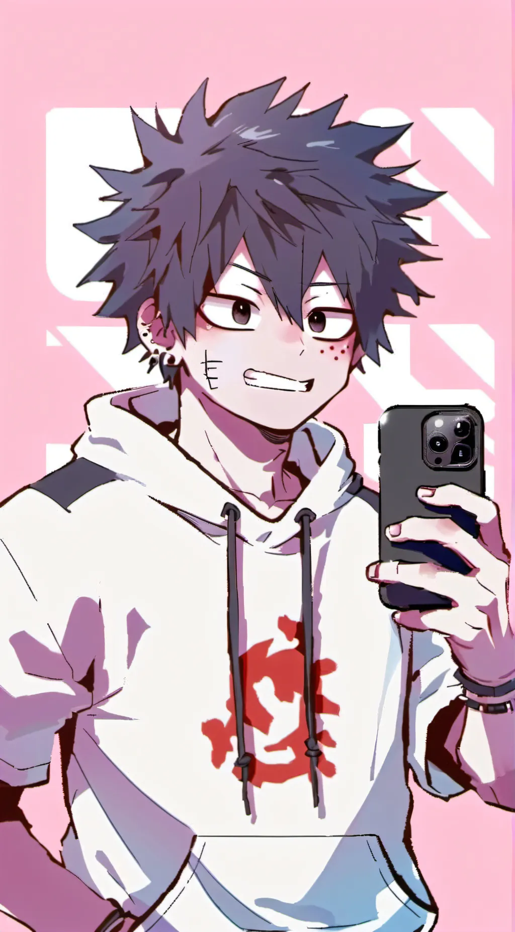 ai character: Dabi  background