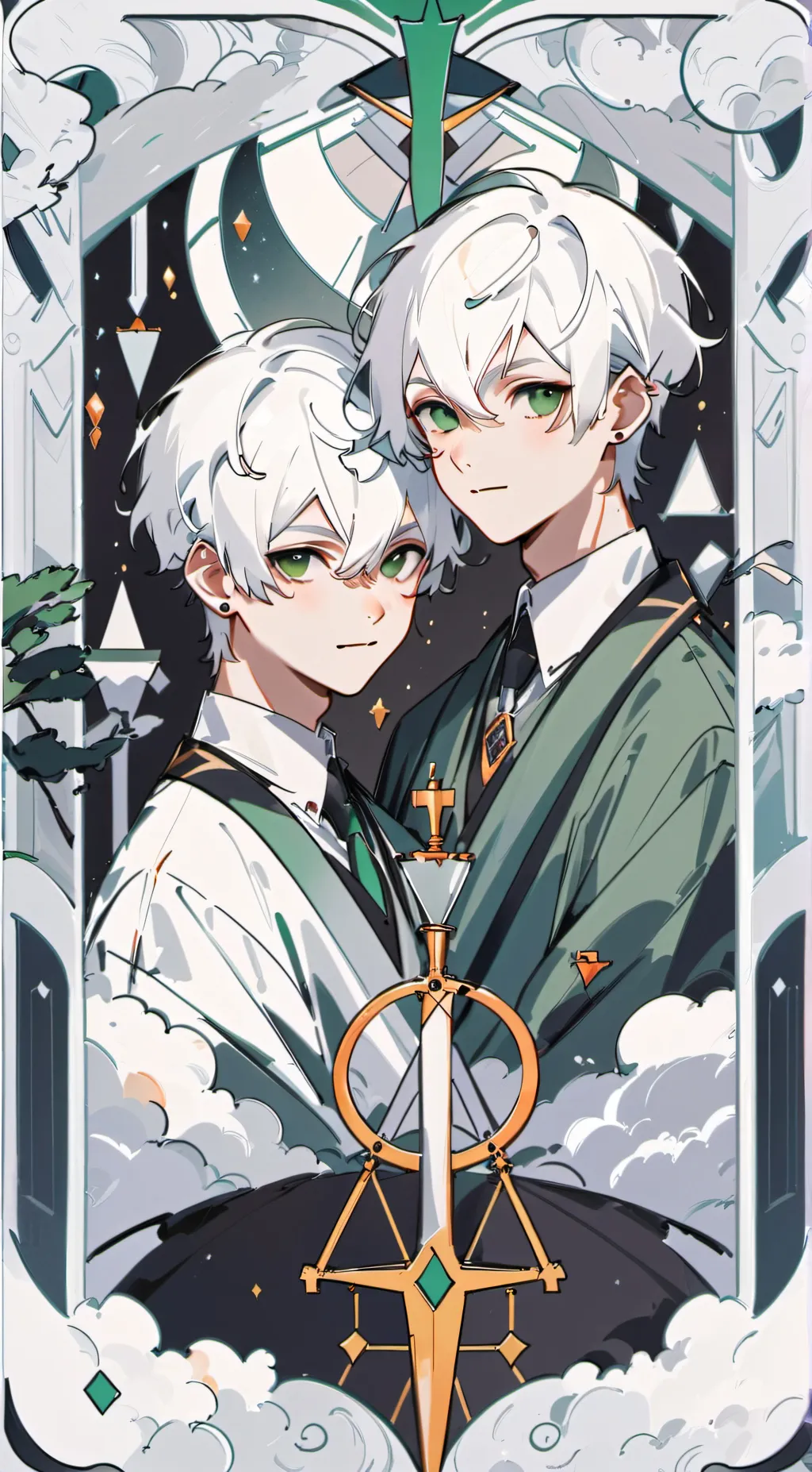 ai character: Nikko and Yonaka background