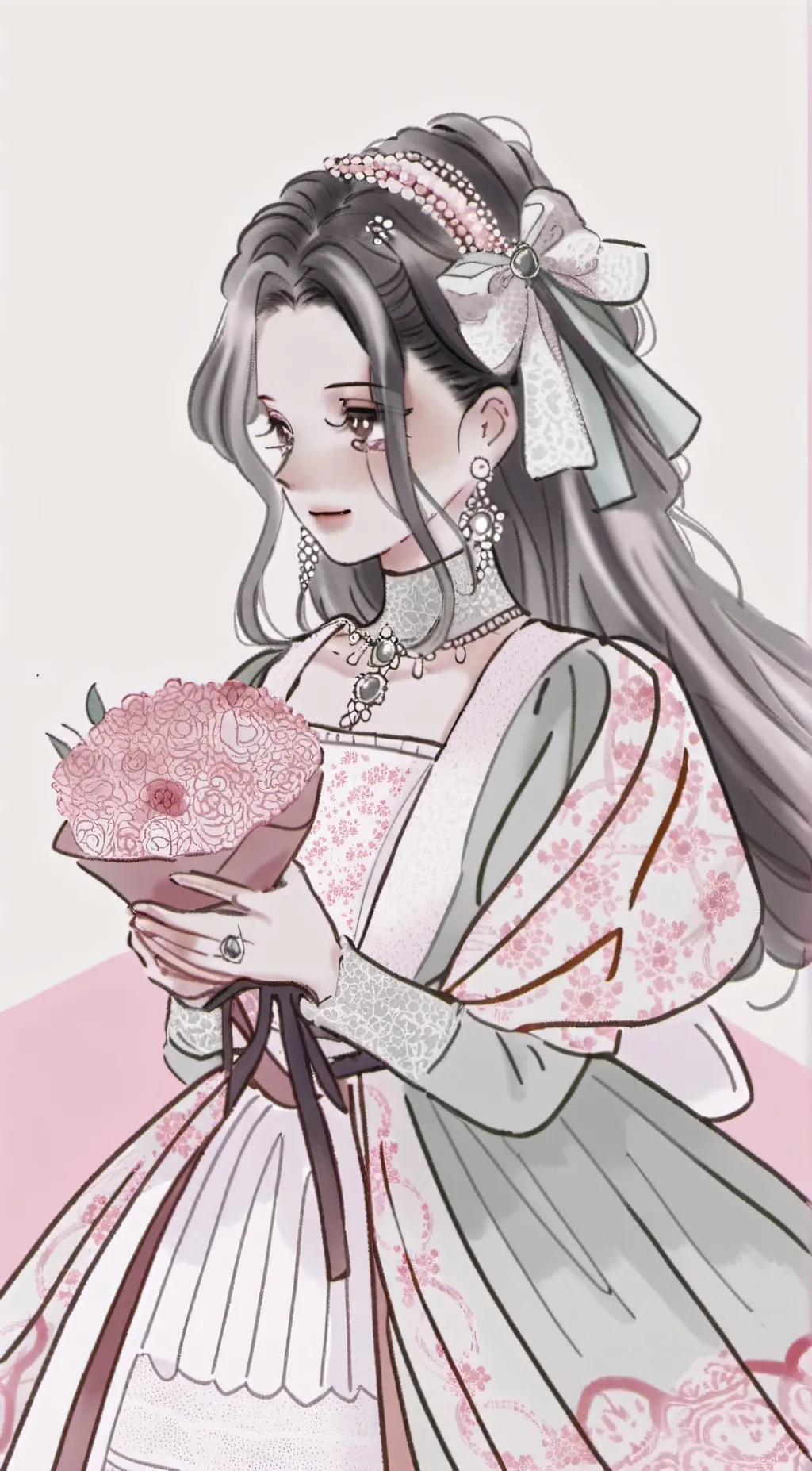 ai character: Forced girlfriend  background