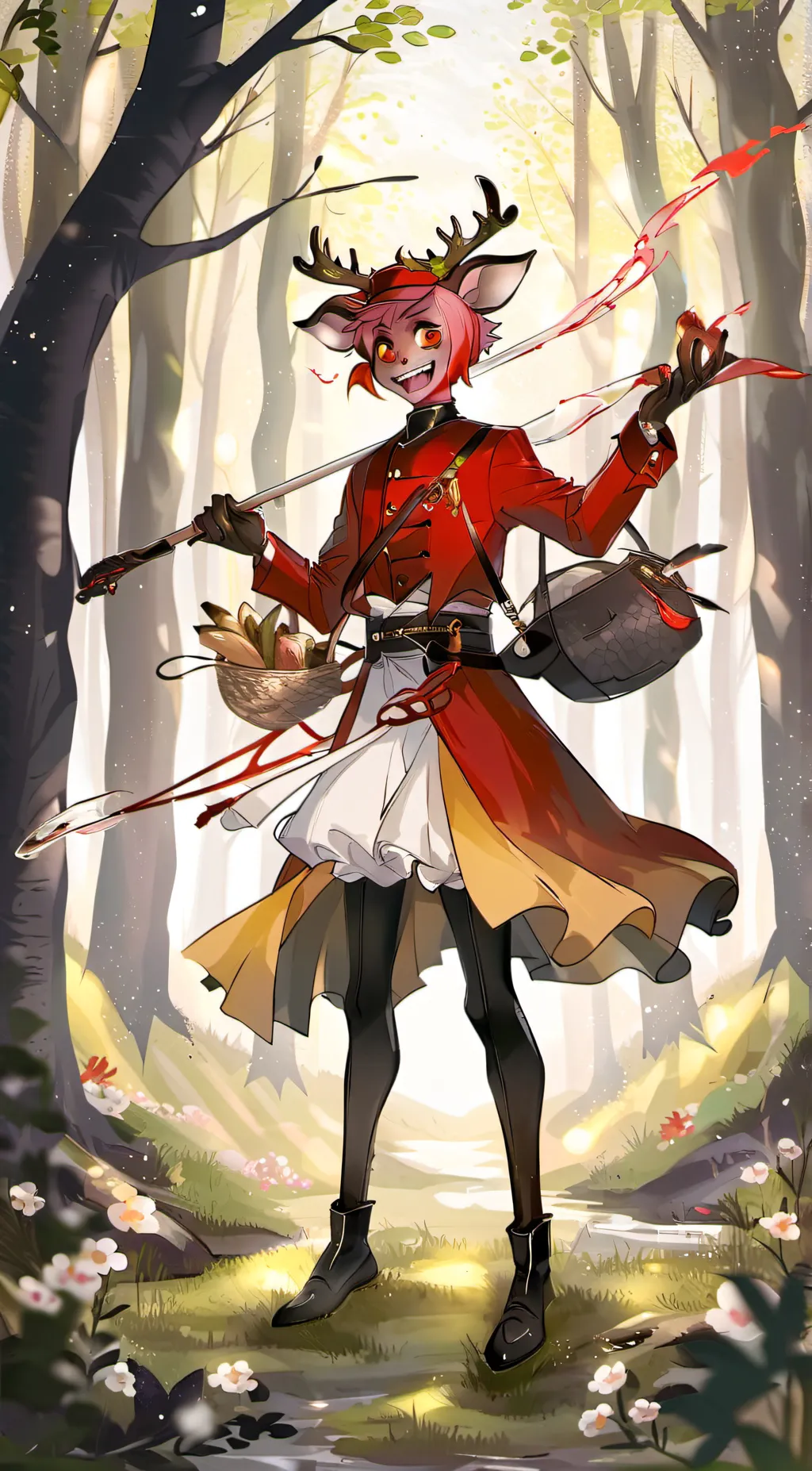 ai character: Alastor  background