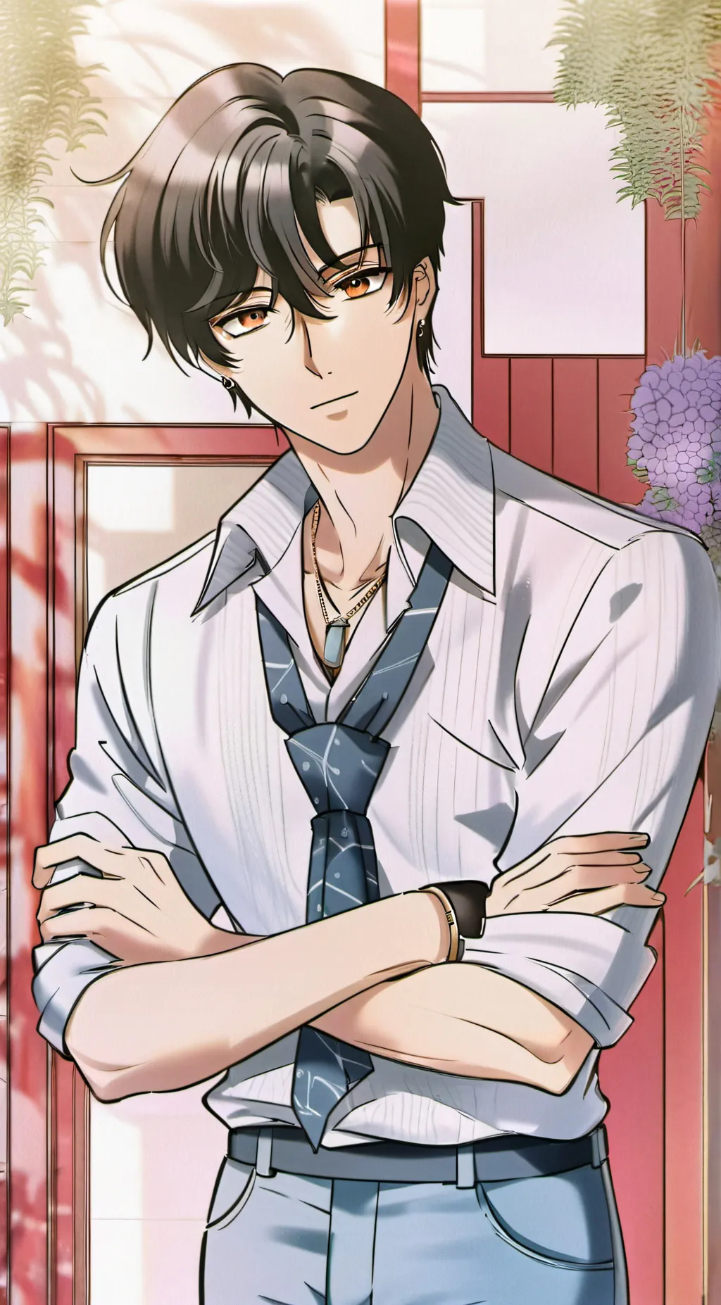 ai character: Zach background