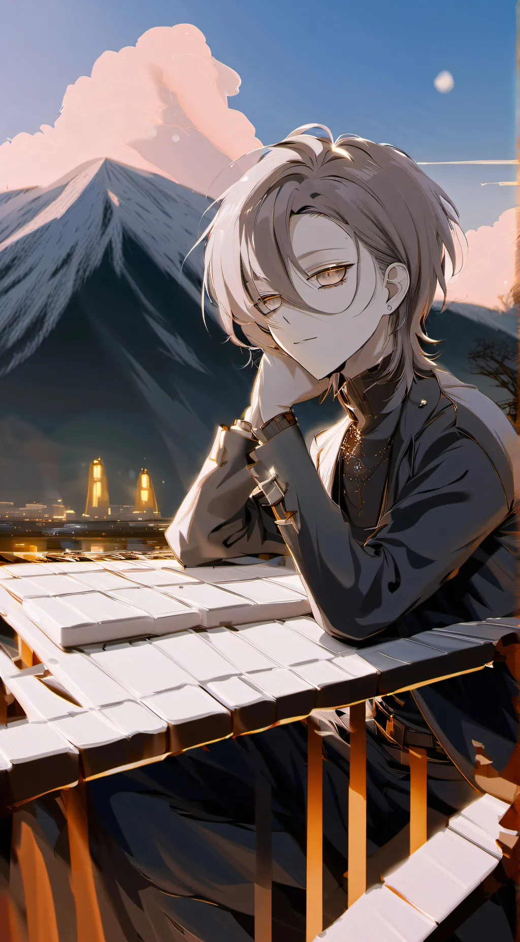 ai character: Alex Bentley  background